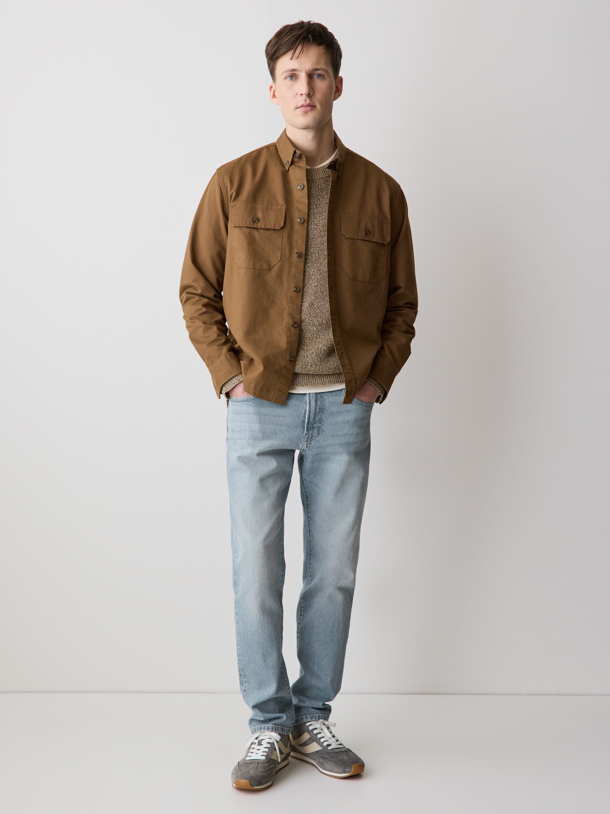 Slim Fit Light-Wash Jeans rw&co Limited Time Discount