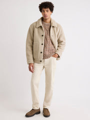Wool Sweater with Cable Stitches rw&co Special Offer