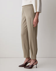 Mid-Rise Tapered-Leg Flowy Jogger Pant rw&co Limited Time Discount
