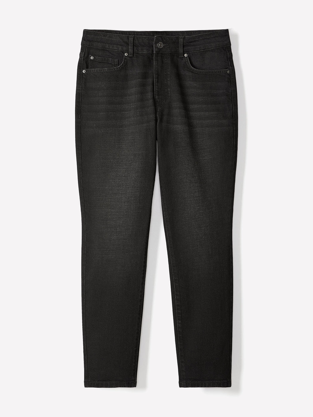 Grey Mid-Rise Skinny Jeans rw&co Great Value Deal