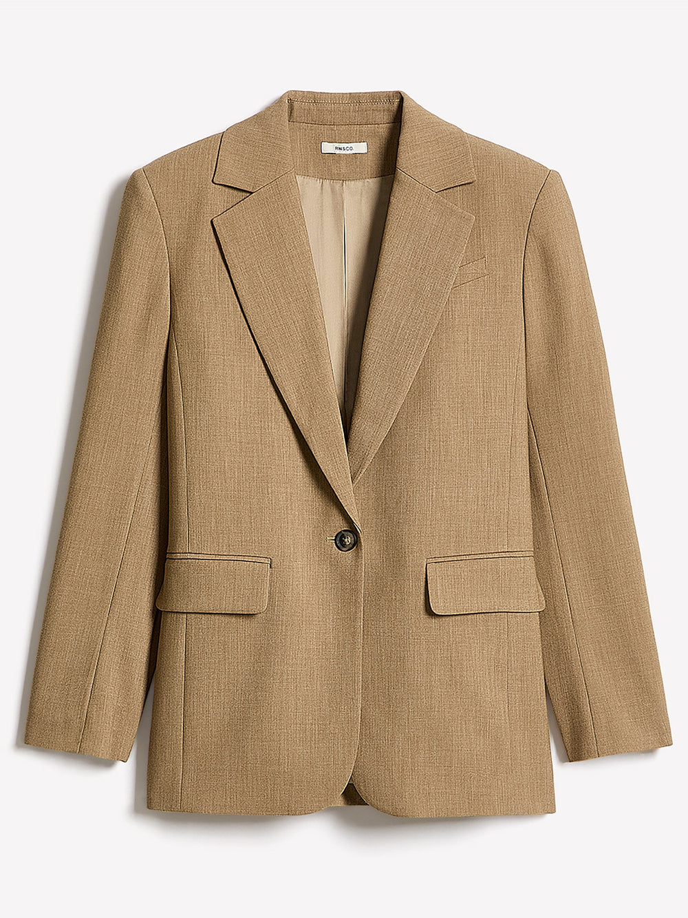 Oversized One-Button Blazer rw&co Great Value Deal