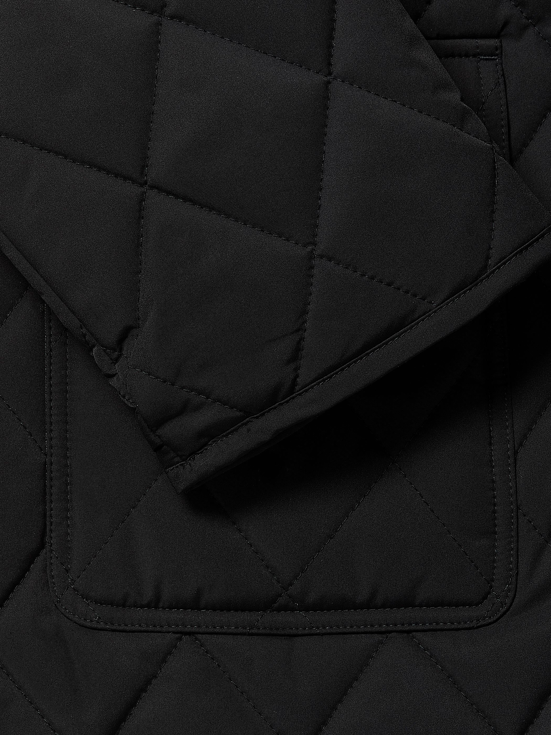 Quilted Trench Coat with Shirt Collar rw&co Special Promo Price