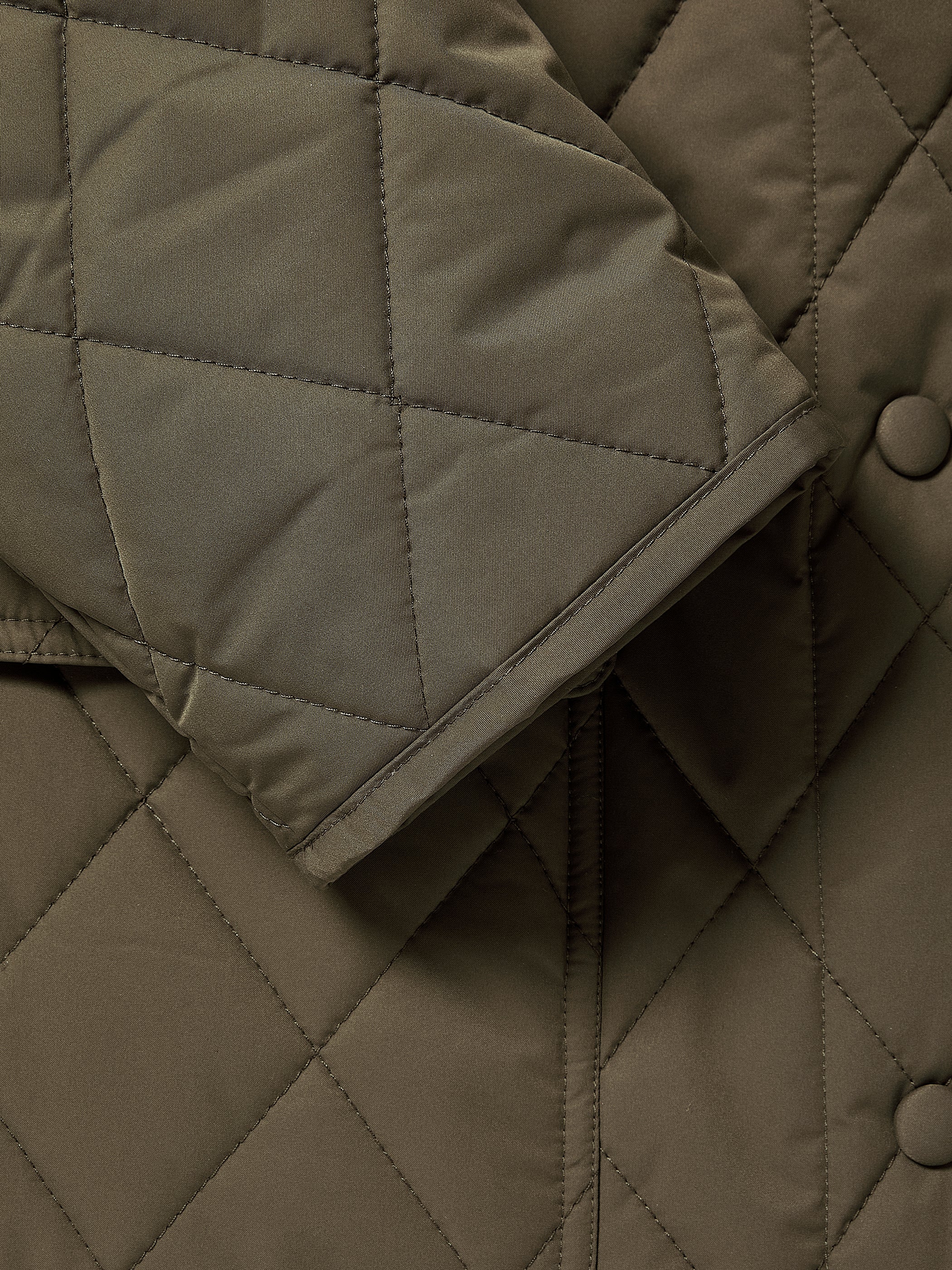 Quilted Trench Coat with Shirt Collar rw&co Special Promo Price
