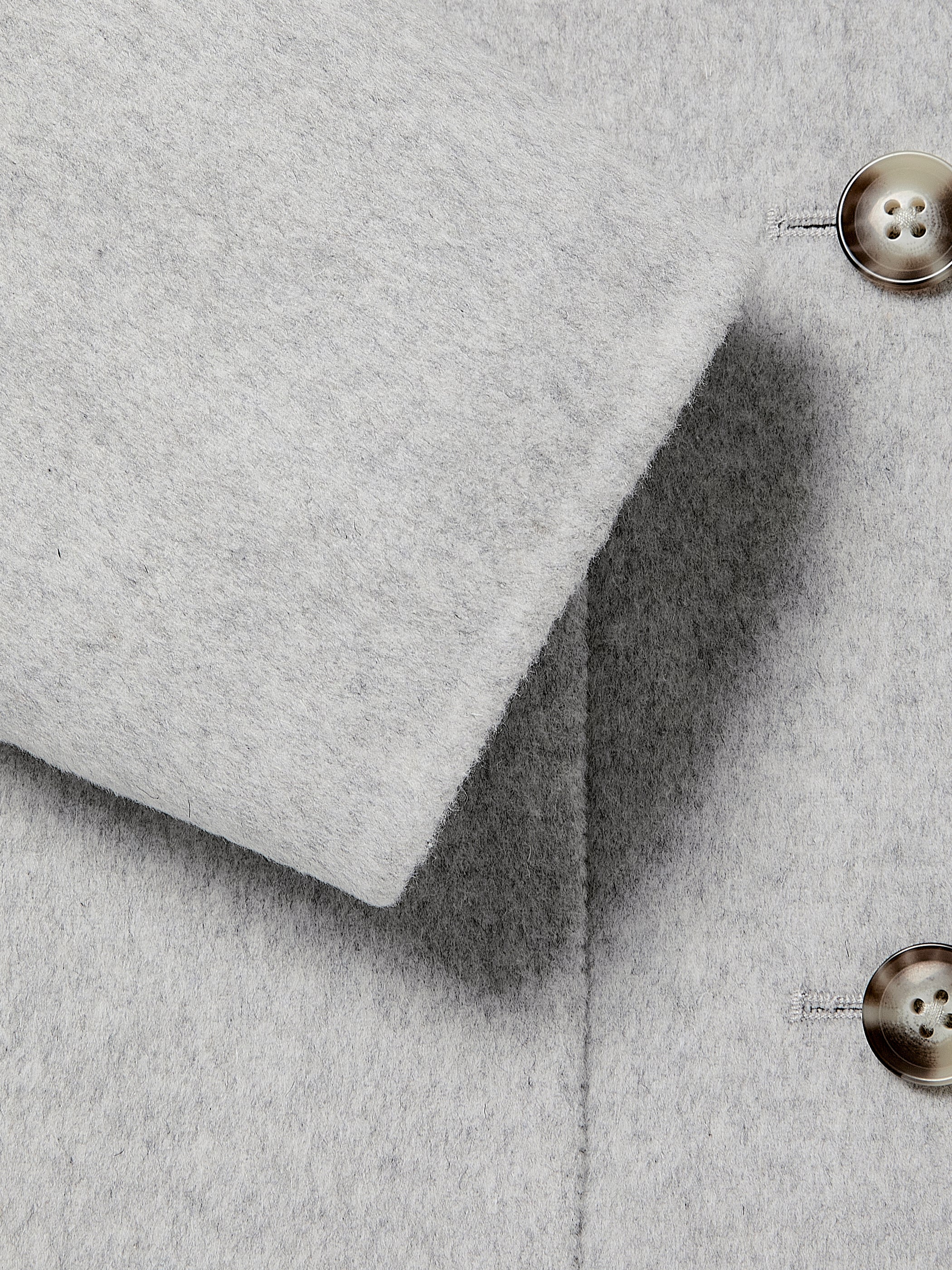 Double Face Wool-Blend Transitional Coat rw&co Great Value Deal