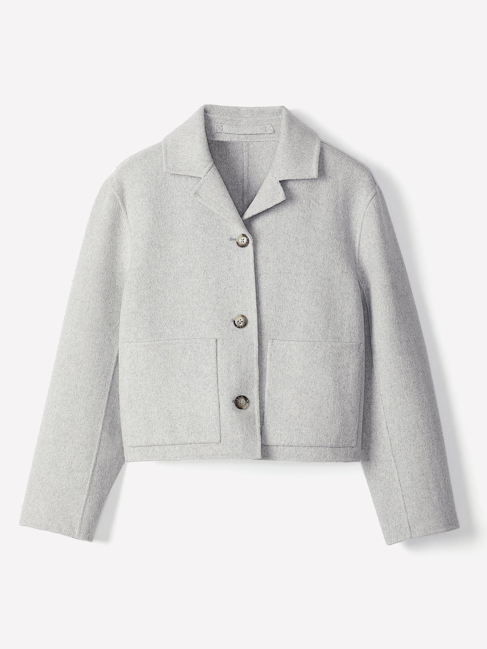 Double Face Wool-Blend Transitional Coat rw&co Great Value Deal