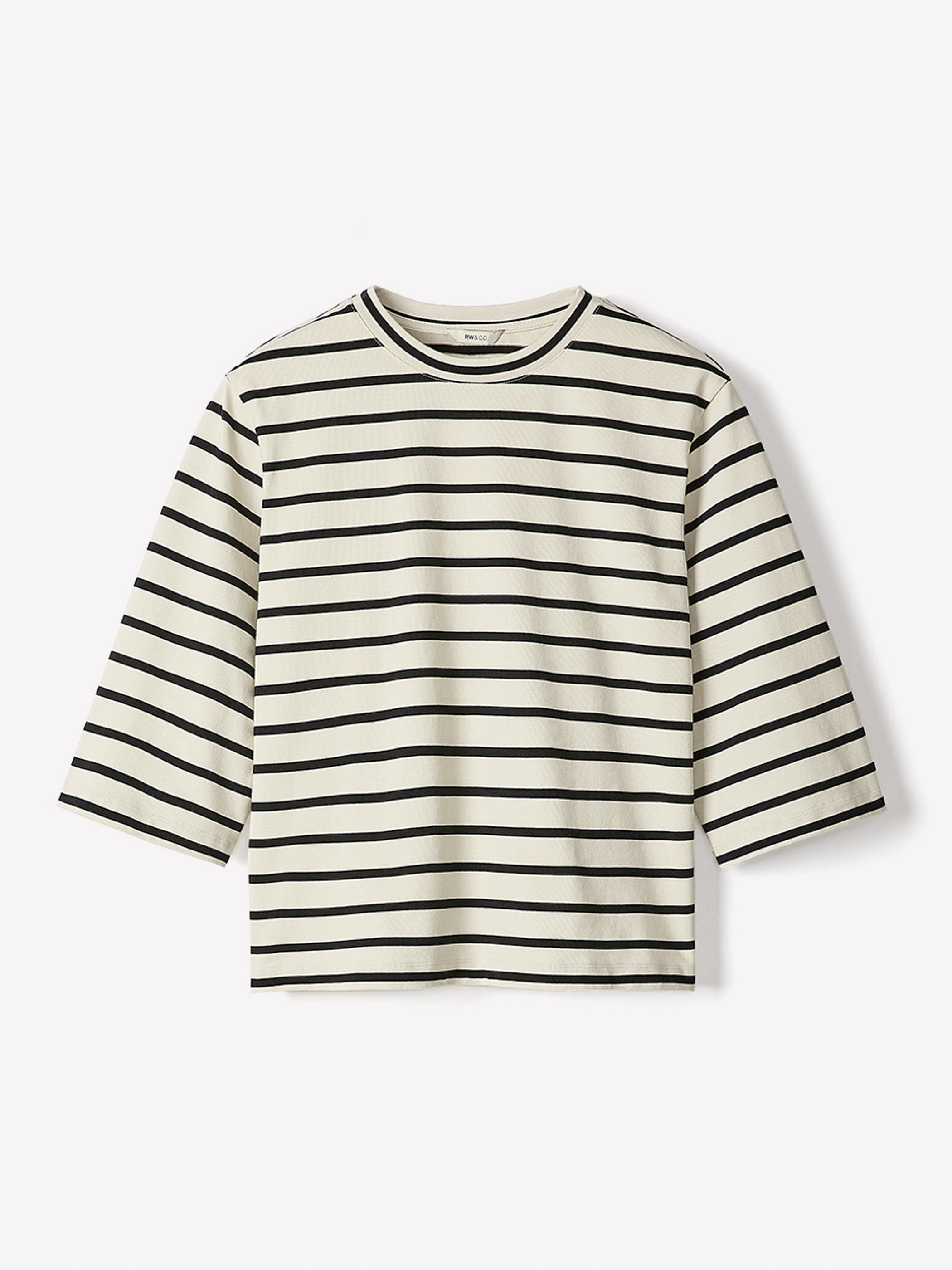 Loose Jersey Cotton Tee rw&co On Sale