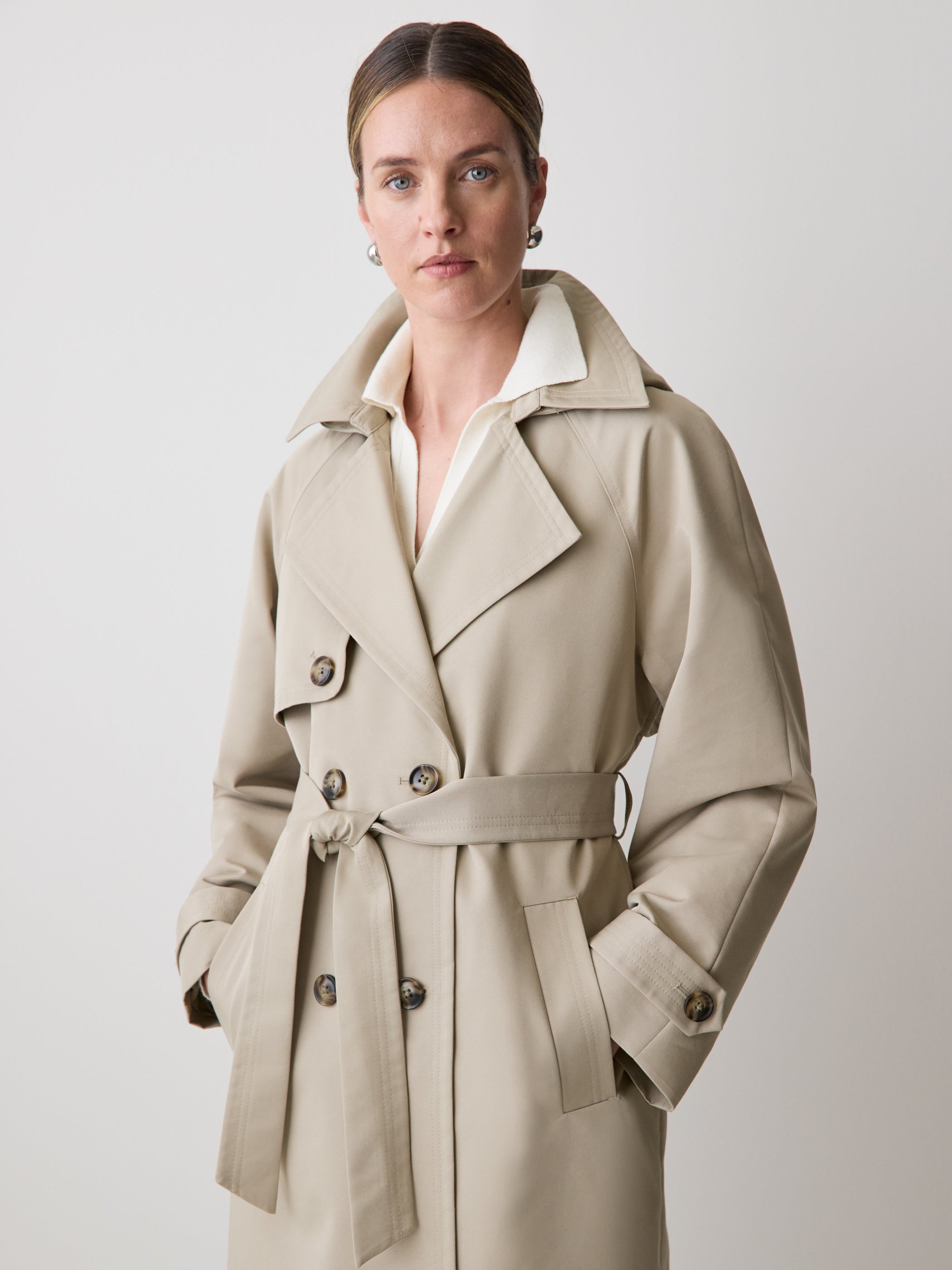 Trench Coat with Quilted Lining rw&co Exclusive Sale Price