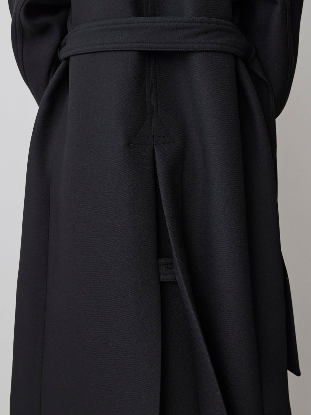 Double-Breasted Trench Coat with Belt rw&co Limited Time Discount