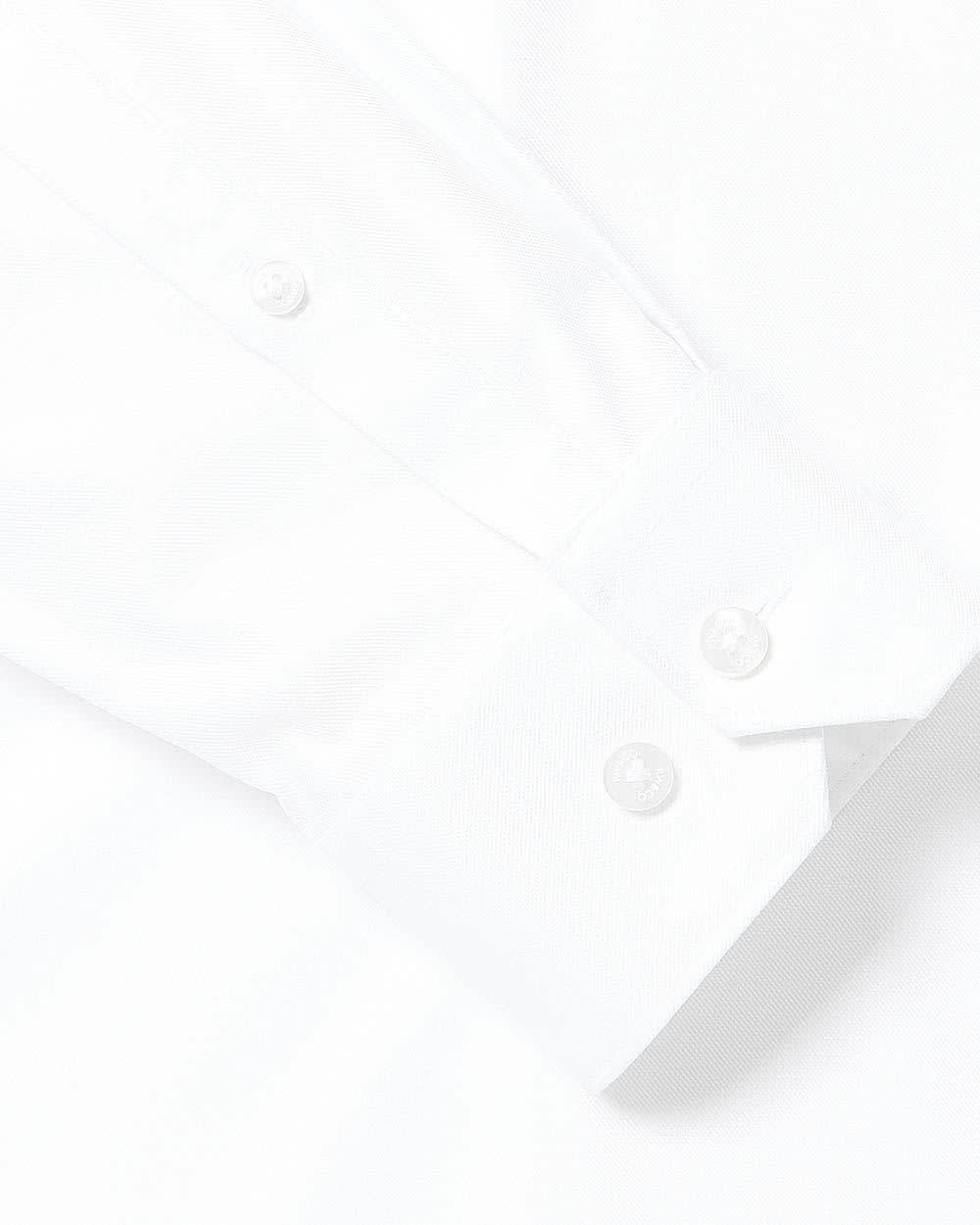 Slim Fit Knit-Like Dress Shirt rw&co On Sale
