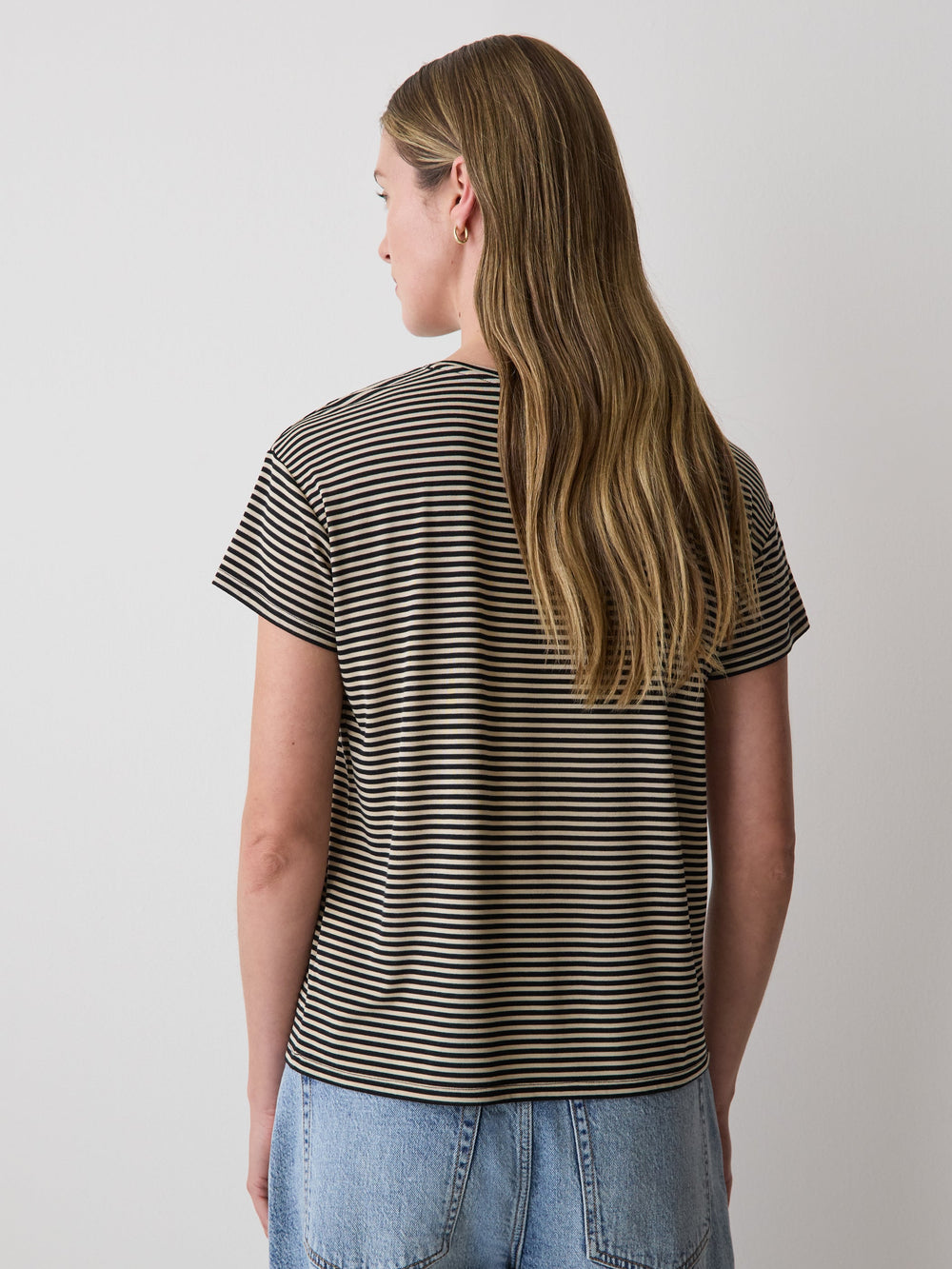 Short-Sleeve Crew-Neck Boxy Tee rw&co Special Promo Price