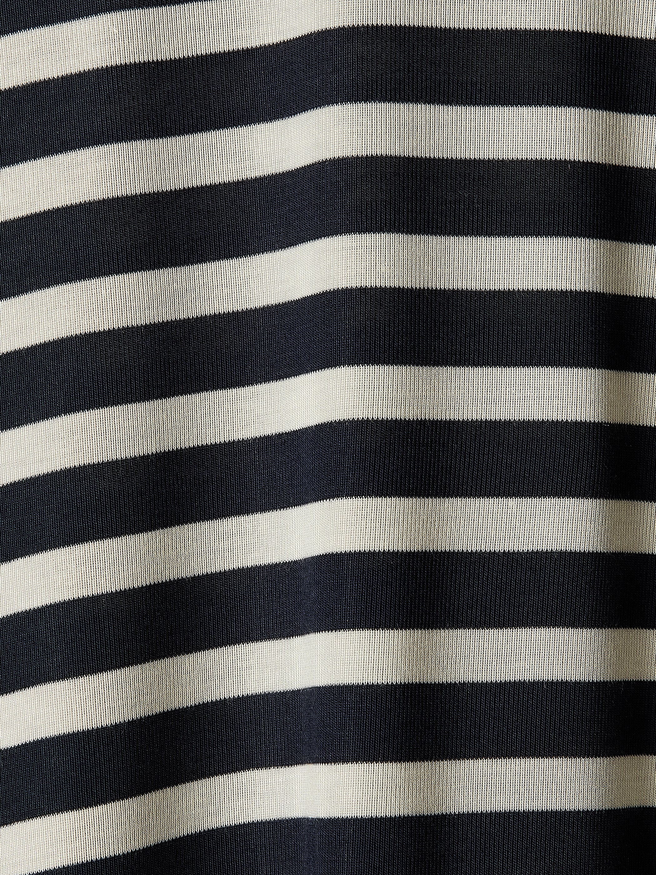 Long-Sleeve Crew-Neck Loose Tee rw&co Exclusive Sale Price