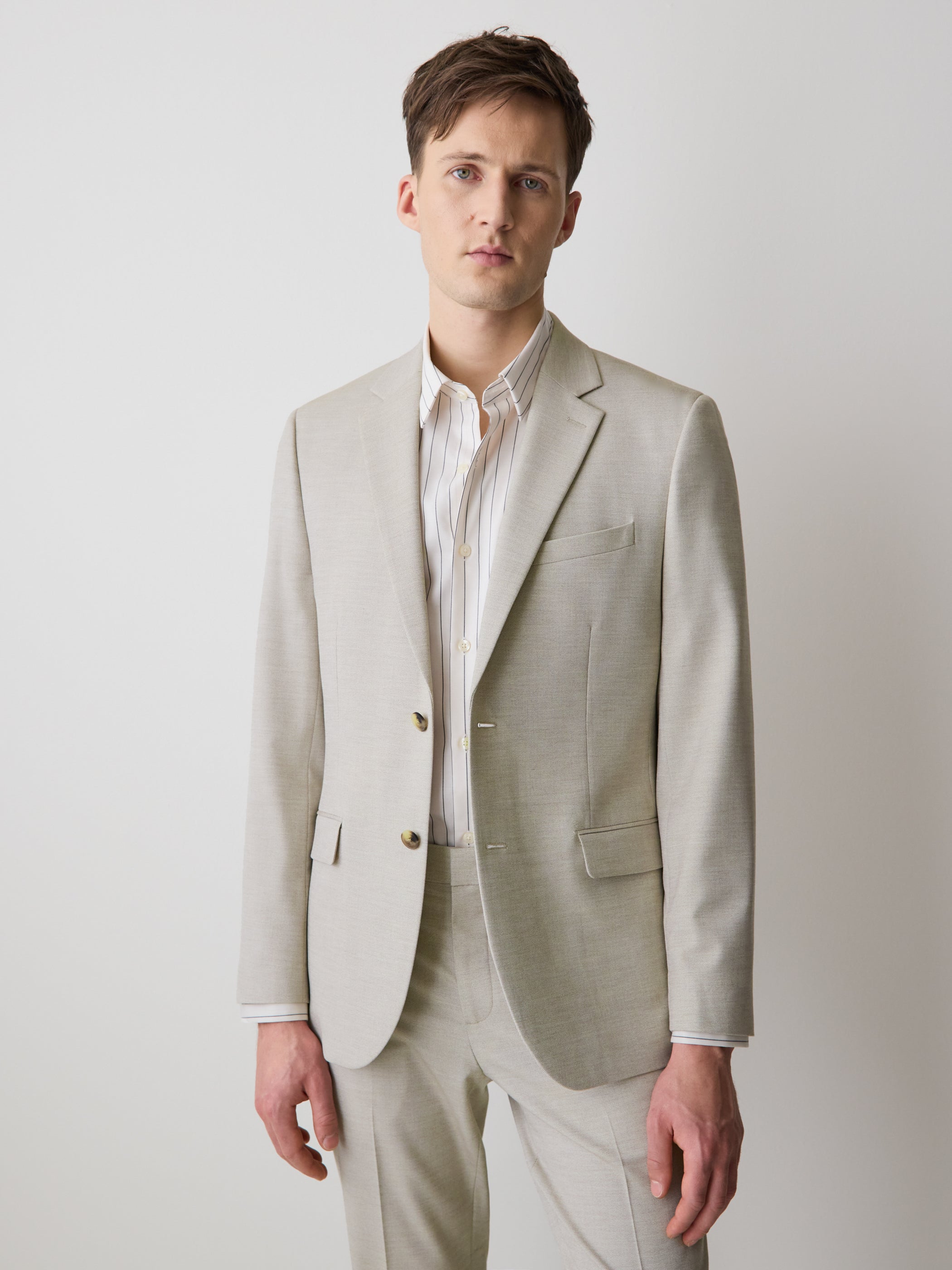 Slim Fit Tech Suit Blazer rw&co On Sale