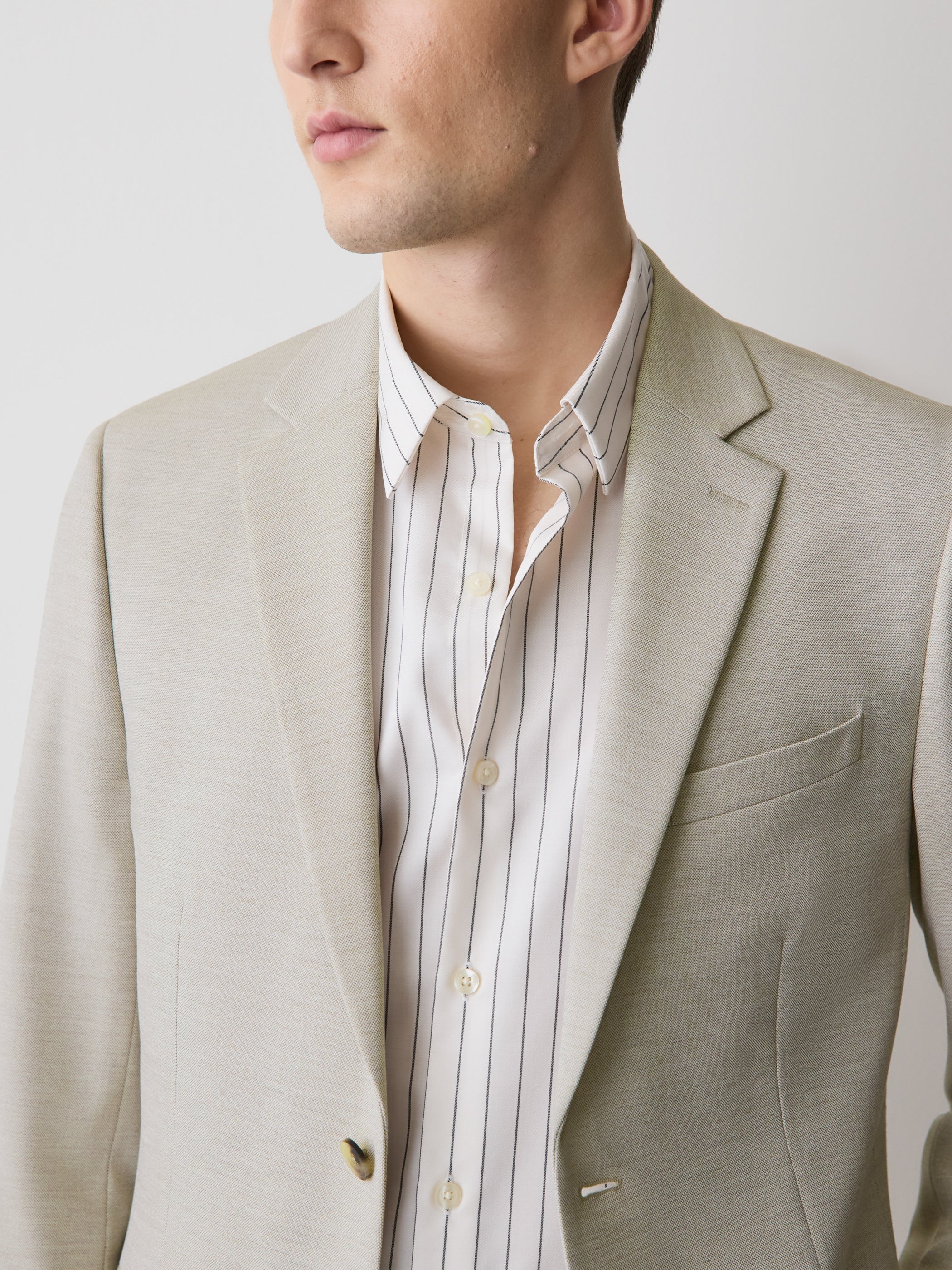 Slim Fit Tech Suit Blazer rw&co On Sale