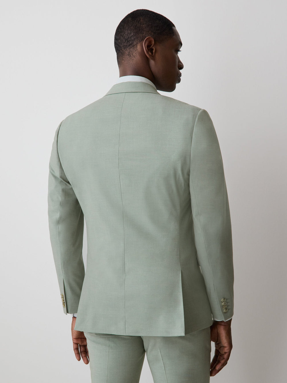 Slim Fit Mint Suit Blazer rw&co Limited Time Discount