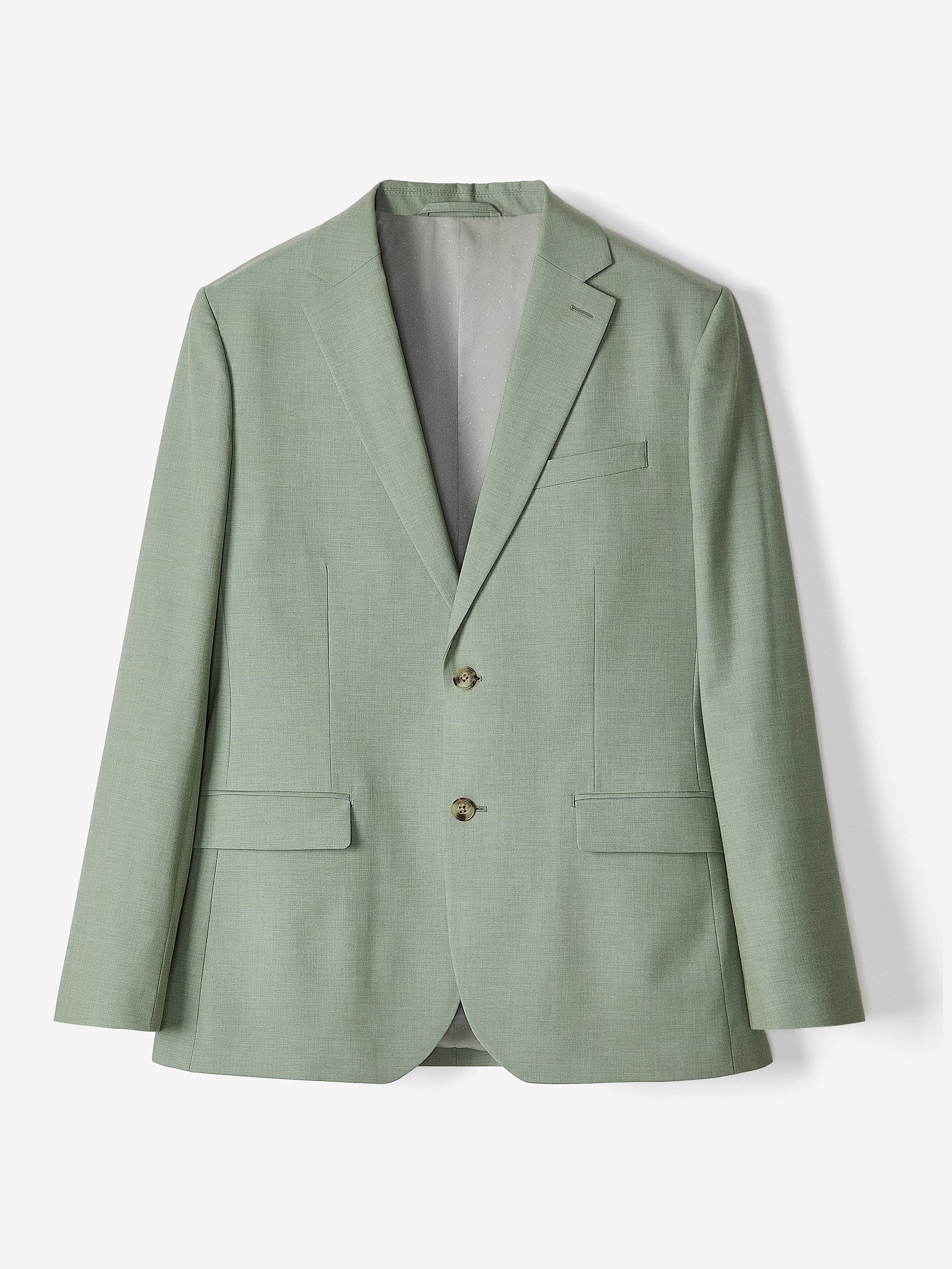 Slim Fit Mint Suit Blazer rw&co Limited Time Discount