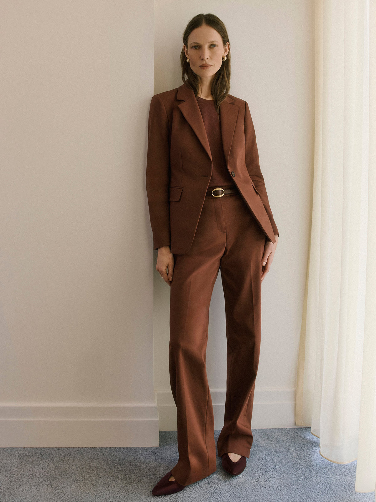 Limitless One-Button Fitted Blazer rw&co Limited Time Discount