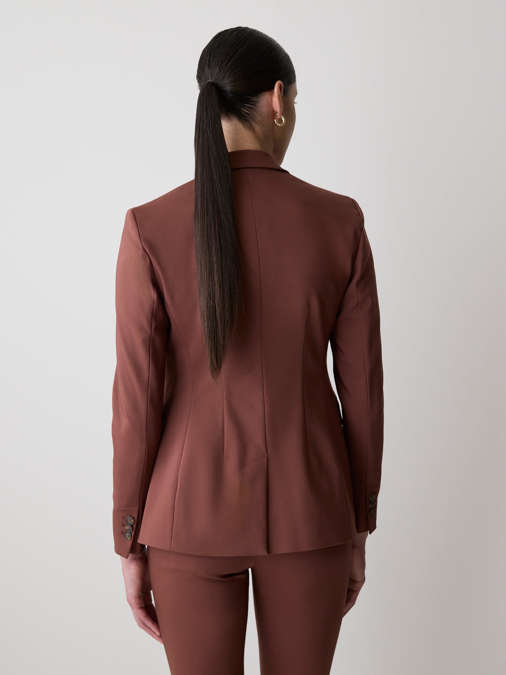 Limitless One-Button Fitted Blazer rw&co Limited Time Discount