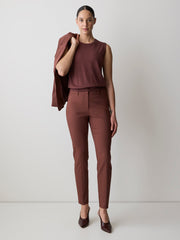 Limitless Mid-Rise Slim-Leg Signature Fit Pant rw&co Great Value Deal