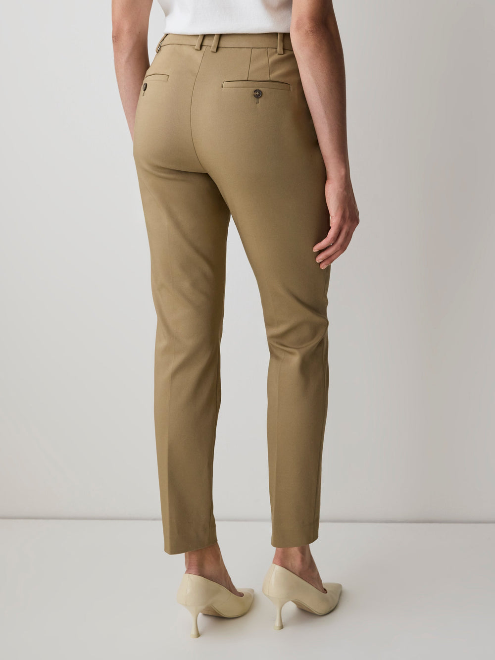 Limitless Mid-Rise Slim-Leg Curvy Pant rw&co Exclusive Sale Price
