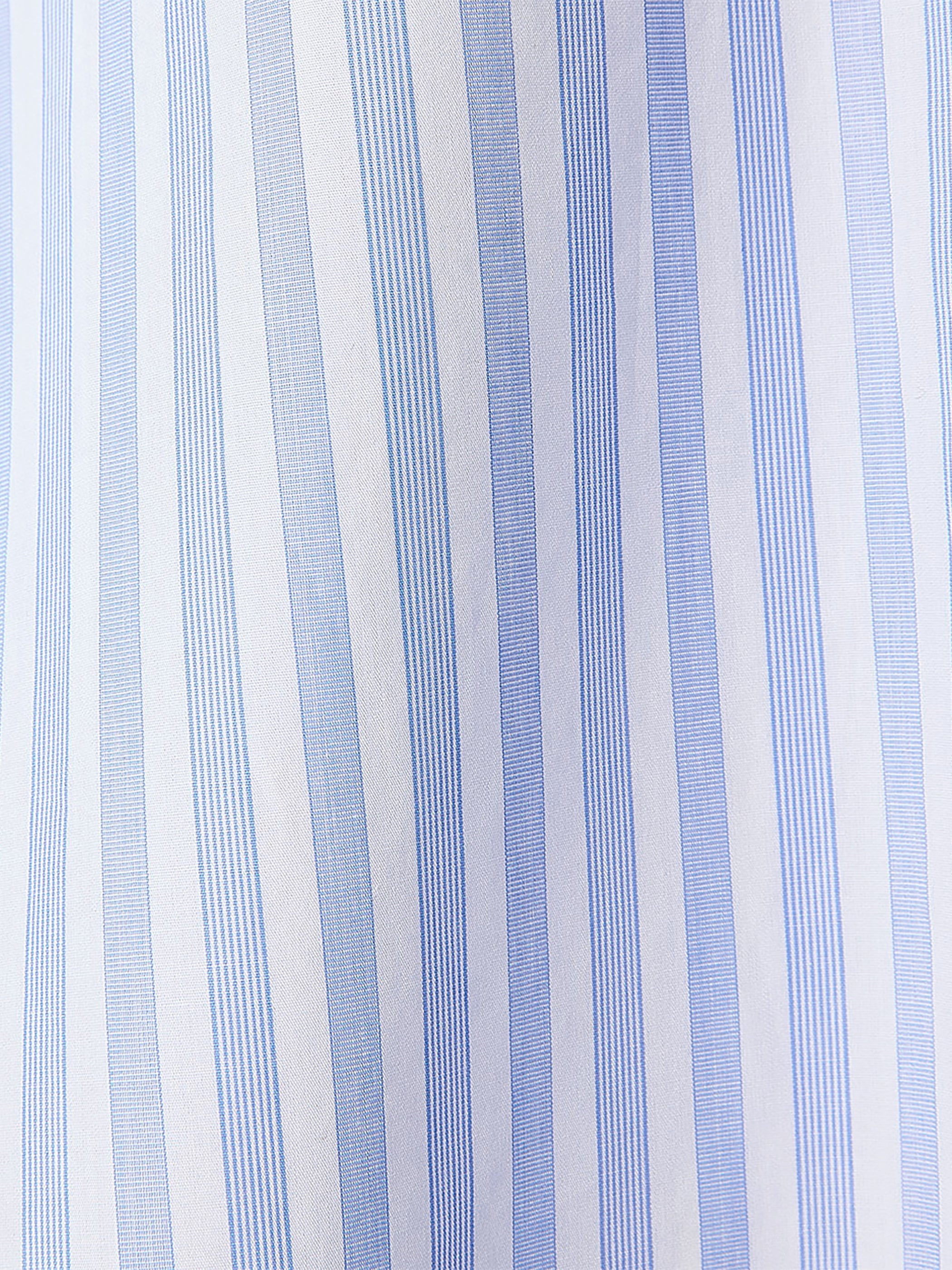 Striped Long-Sleeve Poplin Shirt rw&co Great Value Deal