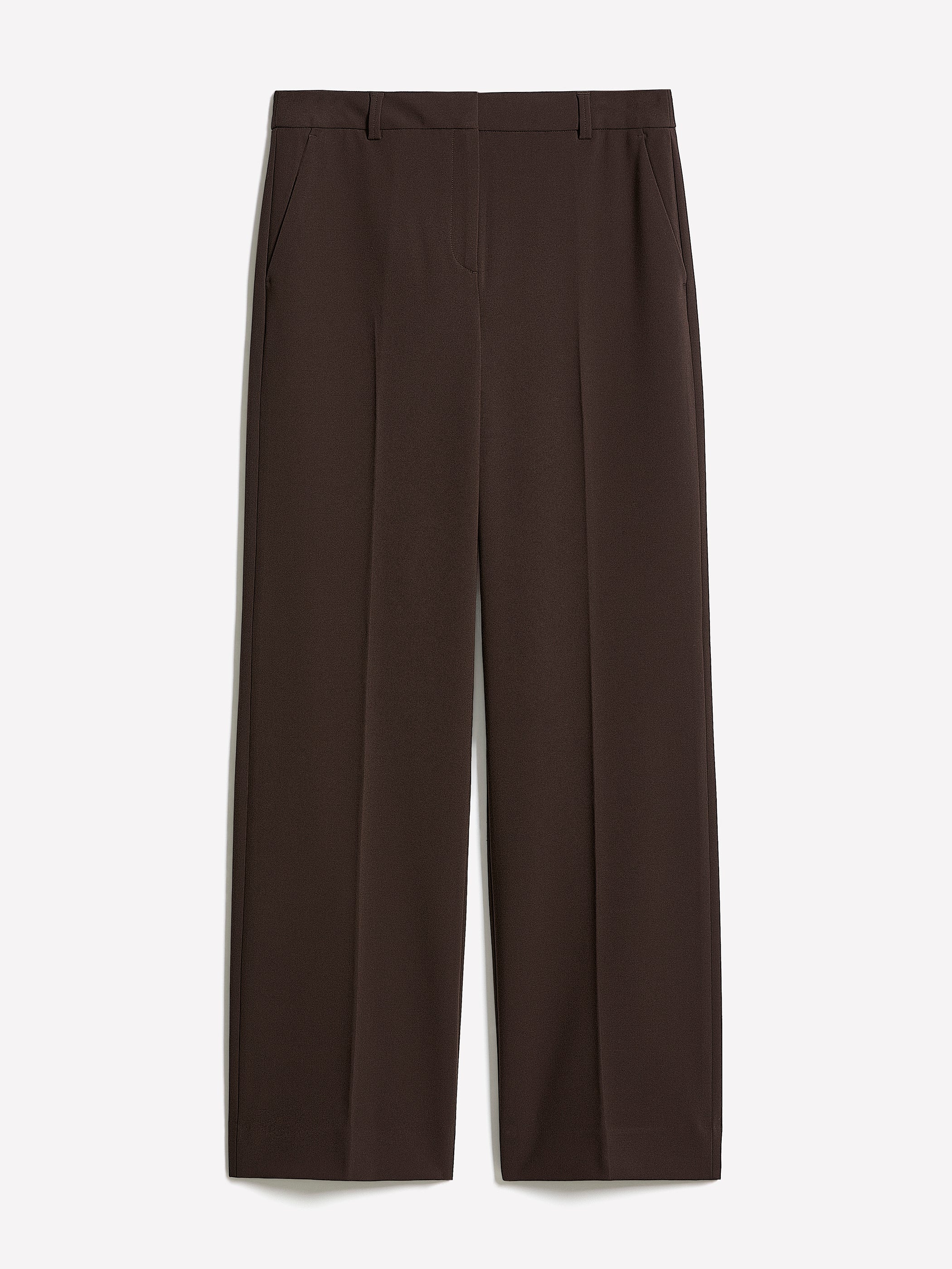 Mid-Rise Wide-Leg Heavy Twill Pant rw&co Limited Time Discount