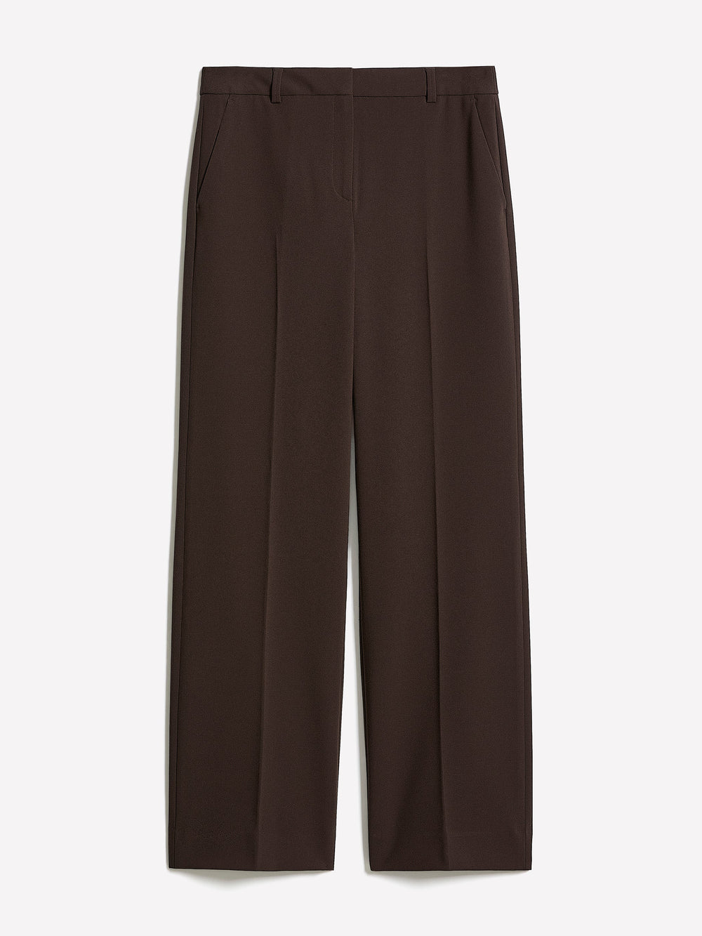 Mid-Rise Wide-Leg Heavy Twill Pant rw&co Limited Time Discount