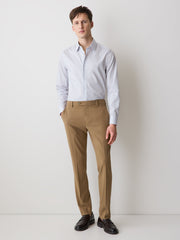 Slim Fit Striped Dress Shirt rw&co Great Value Deal