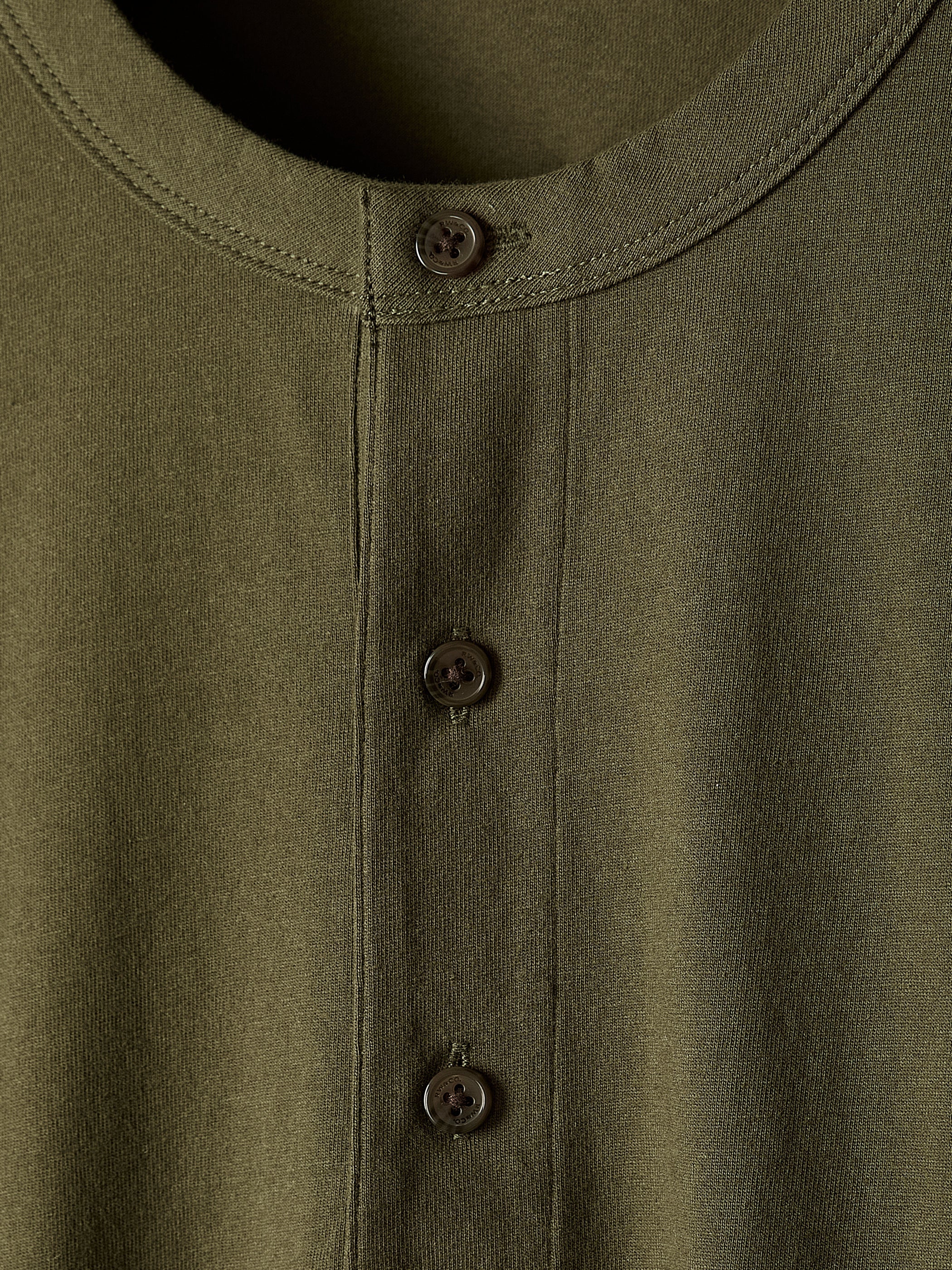 Short-Sleeve Henley T-Shirt rw&co On Sale