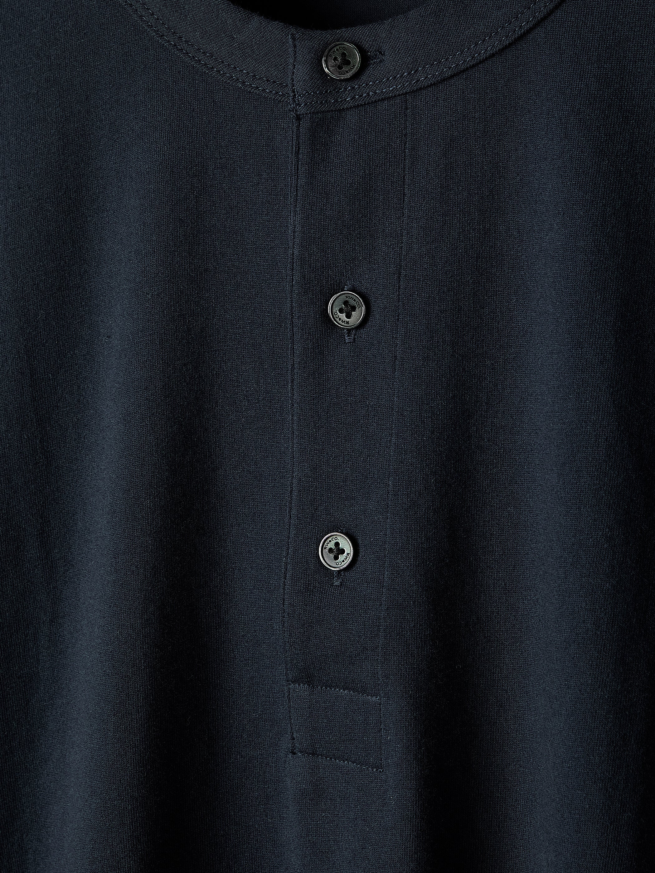 Short-Sleeve Henley T-Shirt rw&co On Sale
