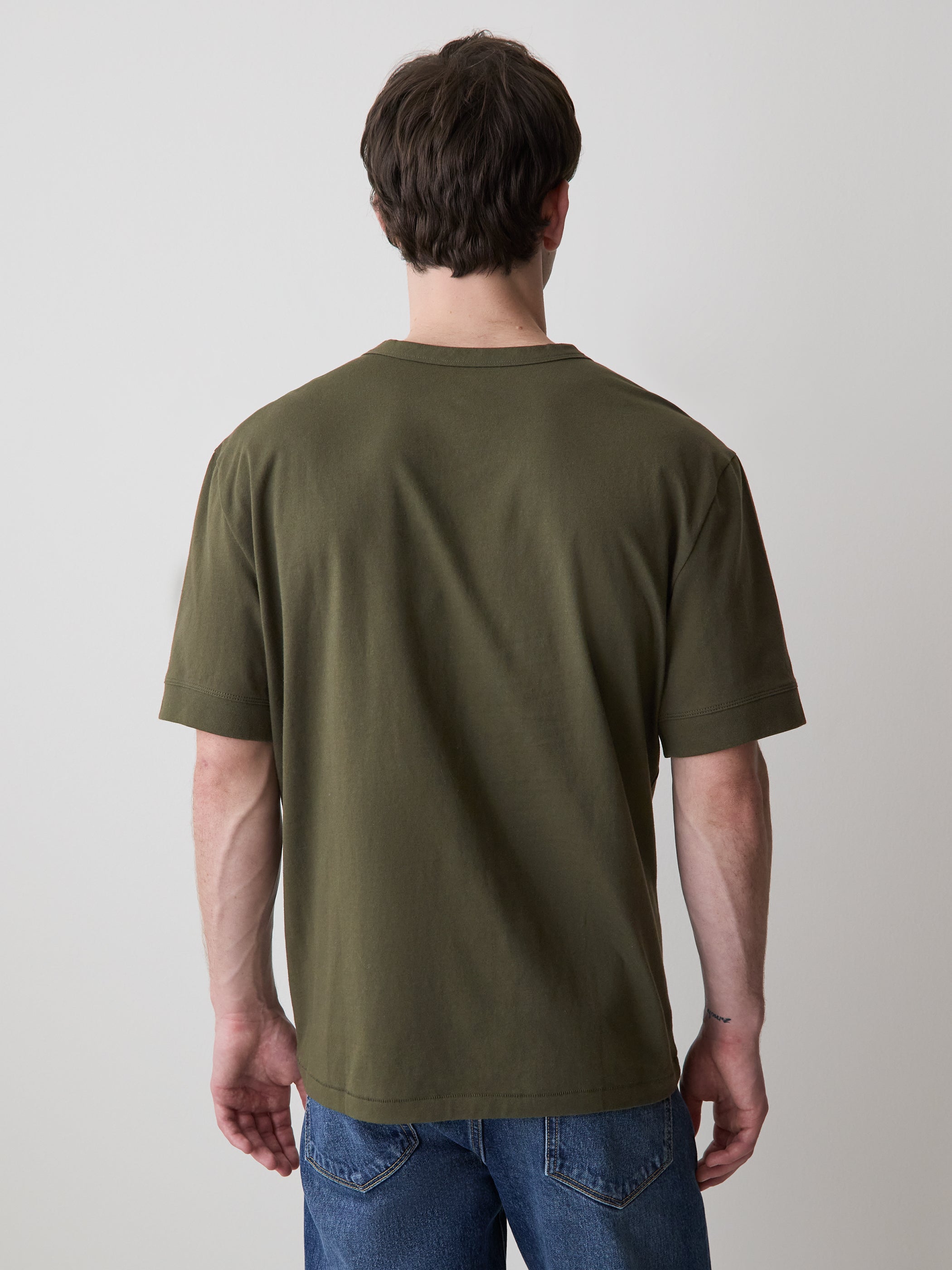 Short-Sleeve Henley T-Shirt rw&co On Sale