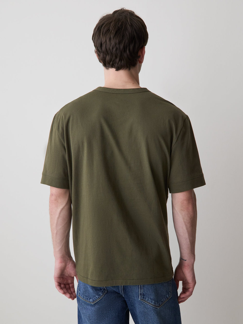 Short-Sleeve Henley T-Shirt rw&co On Sale