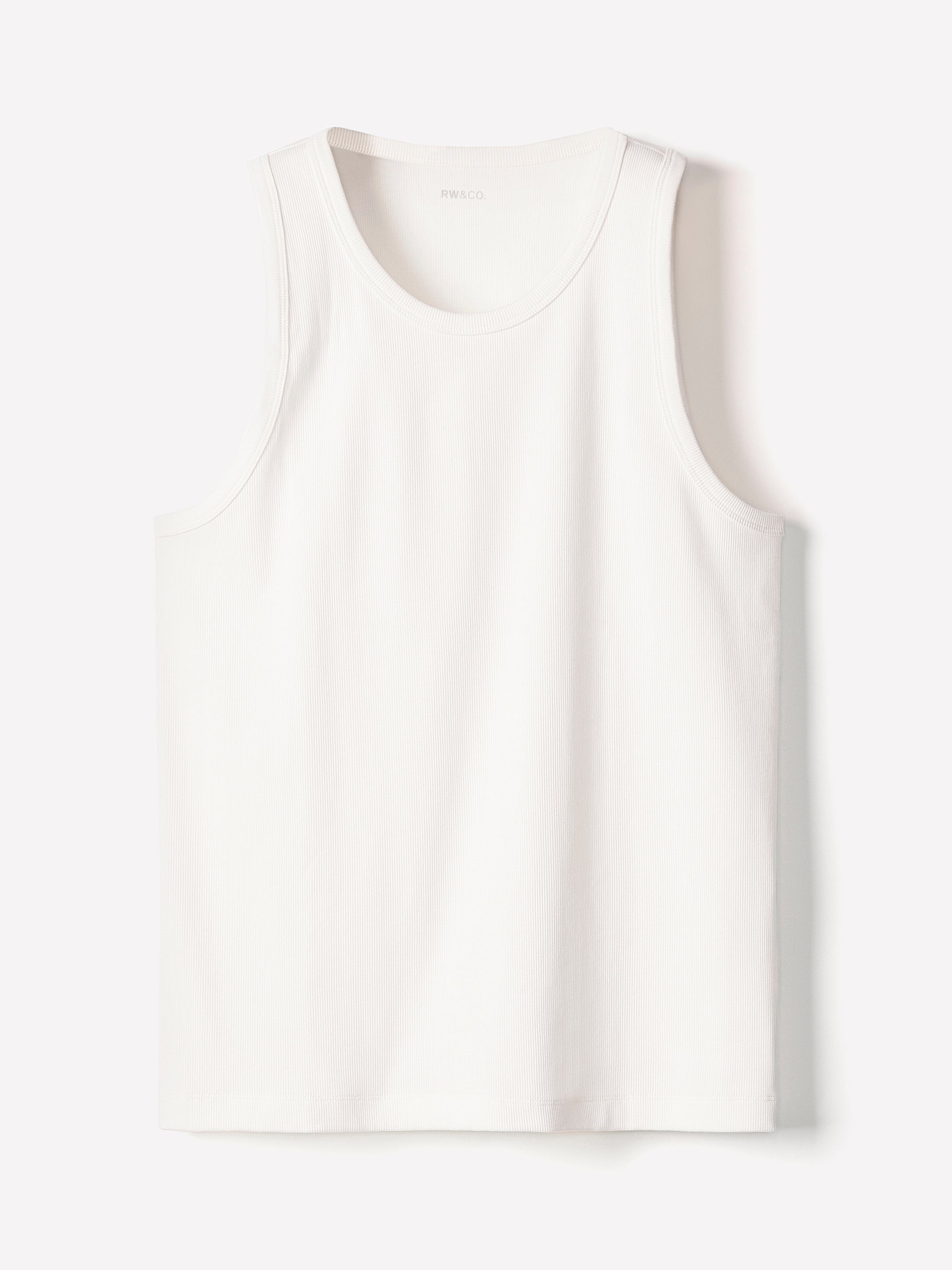 Ribbed Tank Top rw&co Exclusive Sale Price