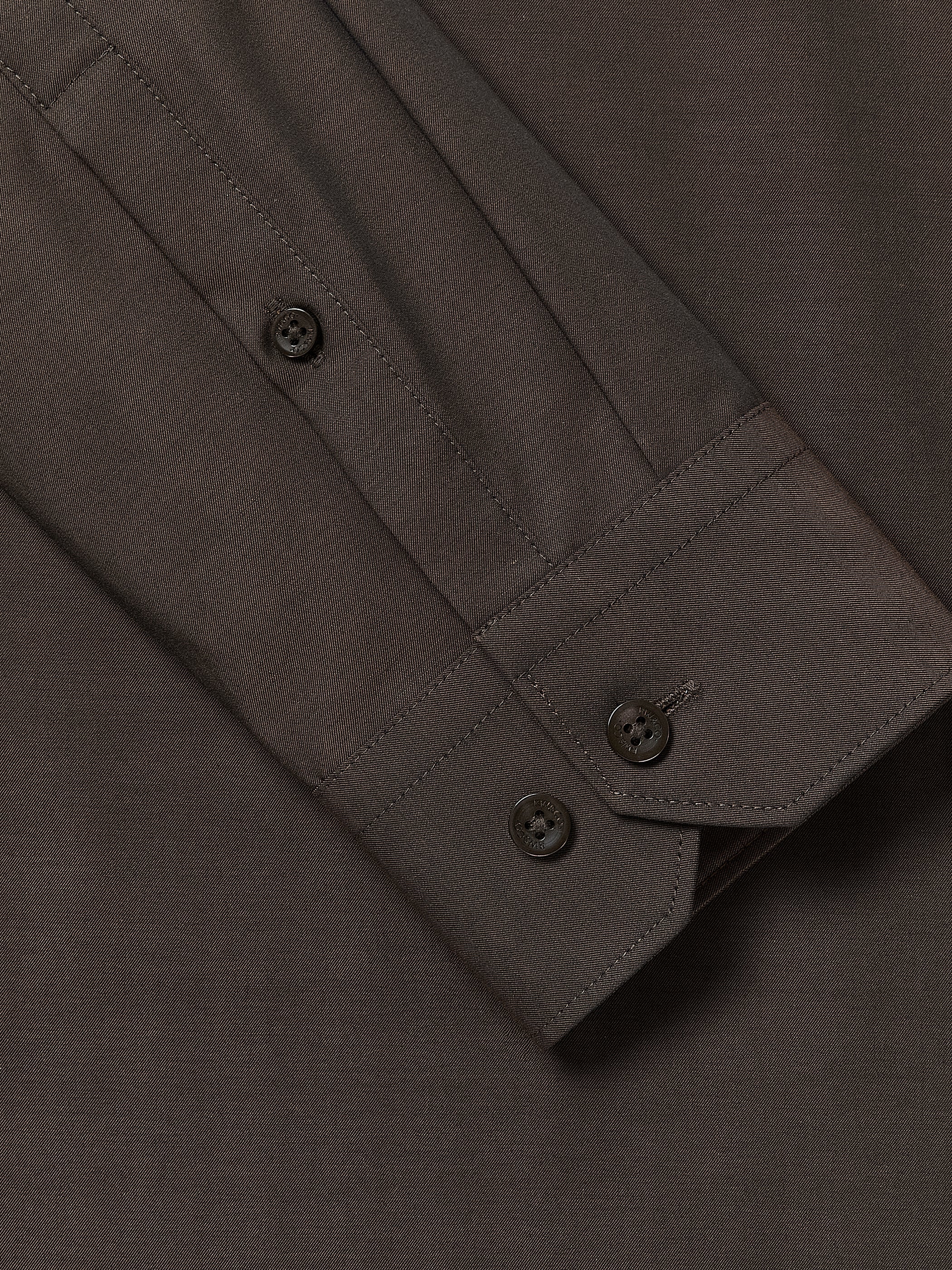 Tailored Fit Denim-Like Dress Shirt rw&co Special Promo Price