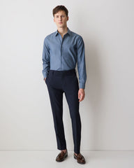 Tailored Fit Denim-Like Dress Shirt rw&co Special Promo Price