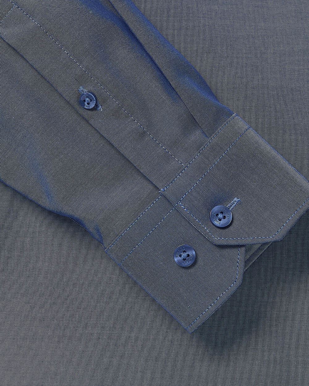 Tailored Fit Denim-Like Dress Shirt rw&co Special Promo Price