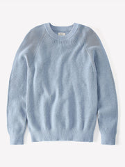 Long-Sleeve Sweater with Shaker Stitches rw&co Limited Time Discount