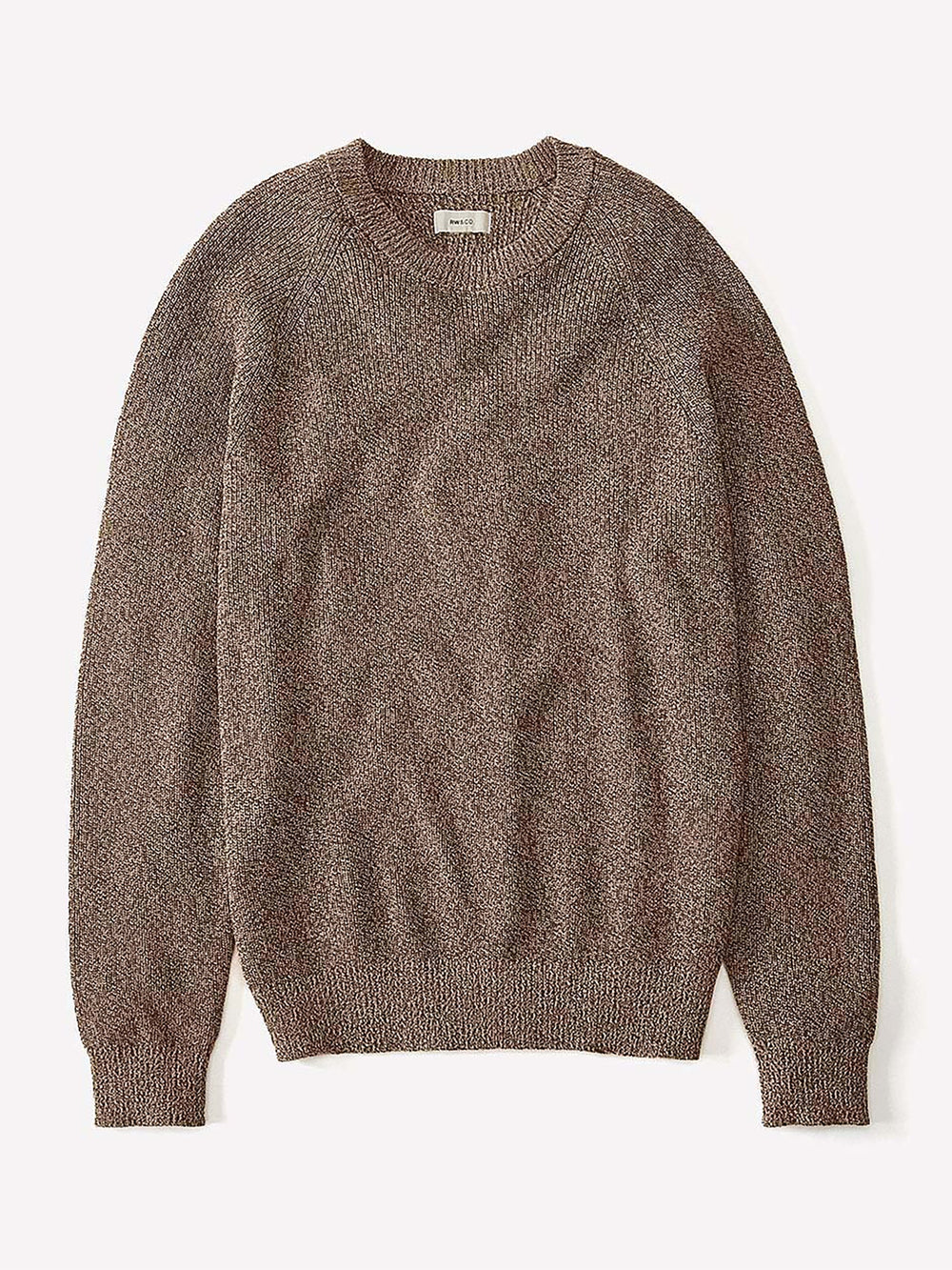 Long-Sleeve Sweater with Shaker Stitches rw&co Limited Time Discount