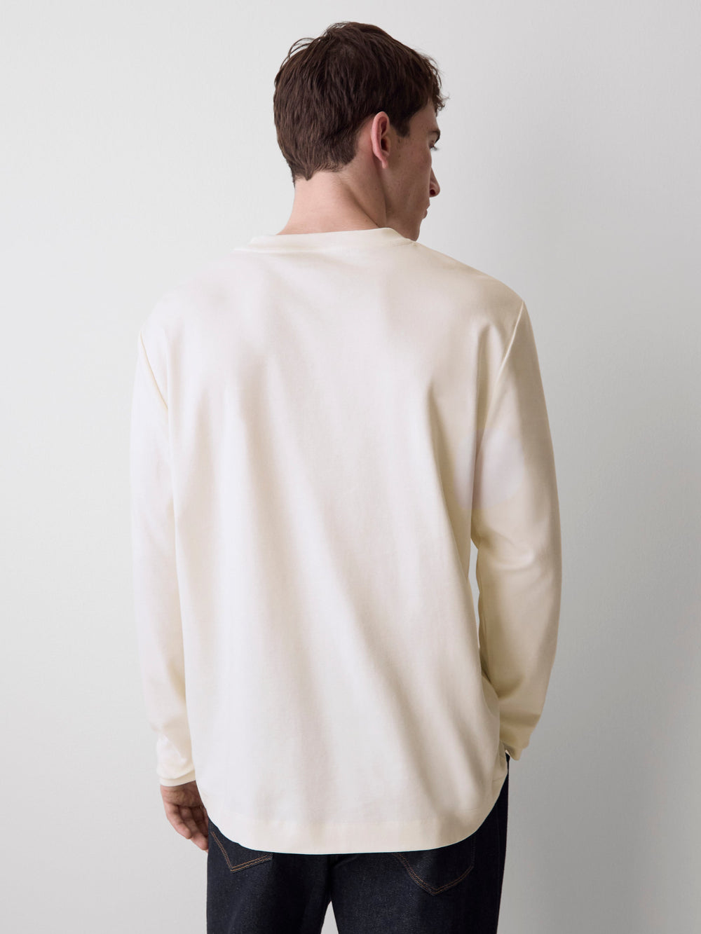 Long-Sleeve Crew-Neck Tee rw&co Special Promo Price