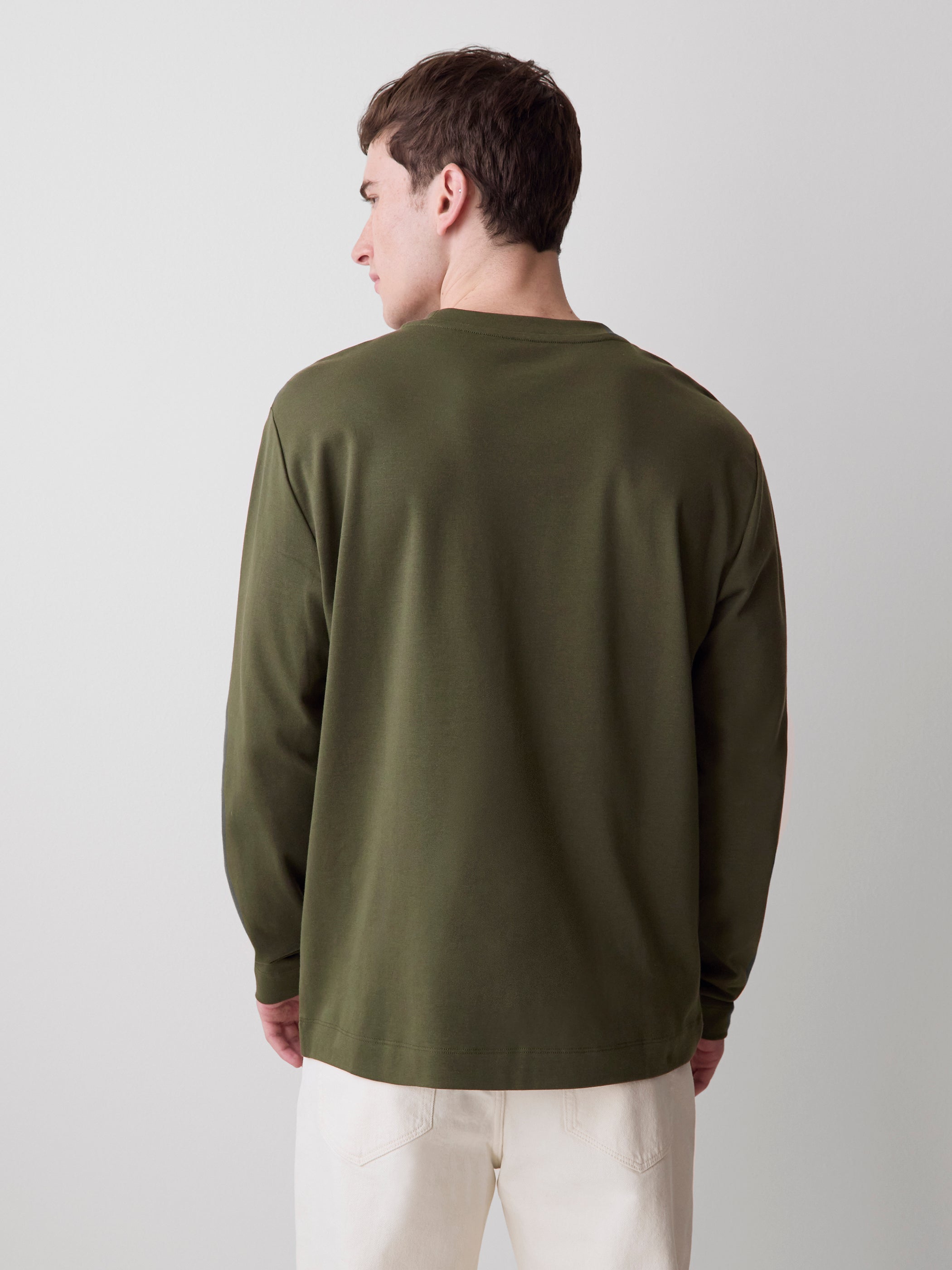 Long-Sleeve Crew-Neck Tee rw&co Special Promo Price