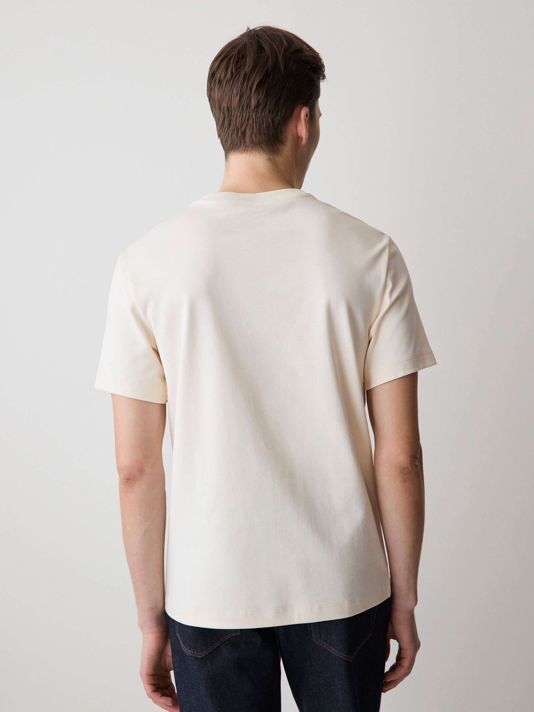 Solid Short-Sleeve Crew-Neck Tee rw&co Special Offer