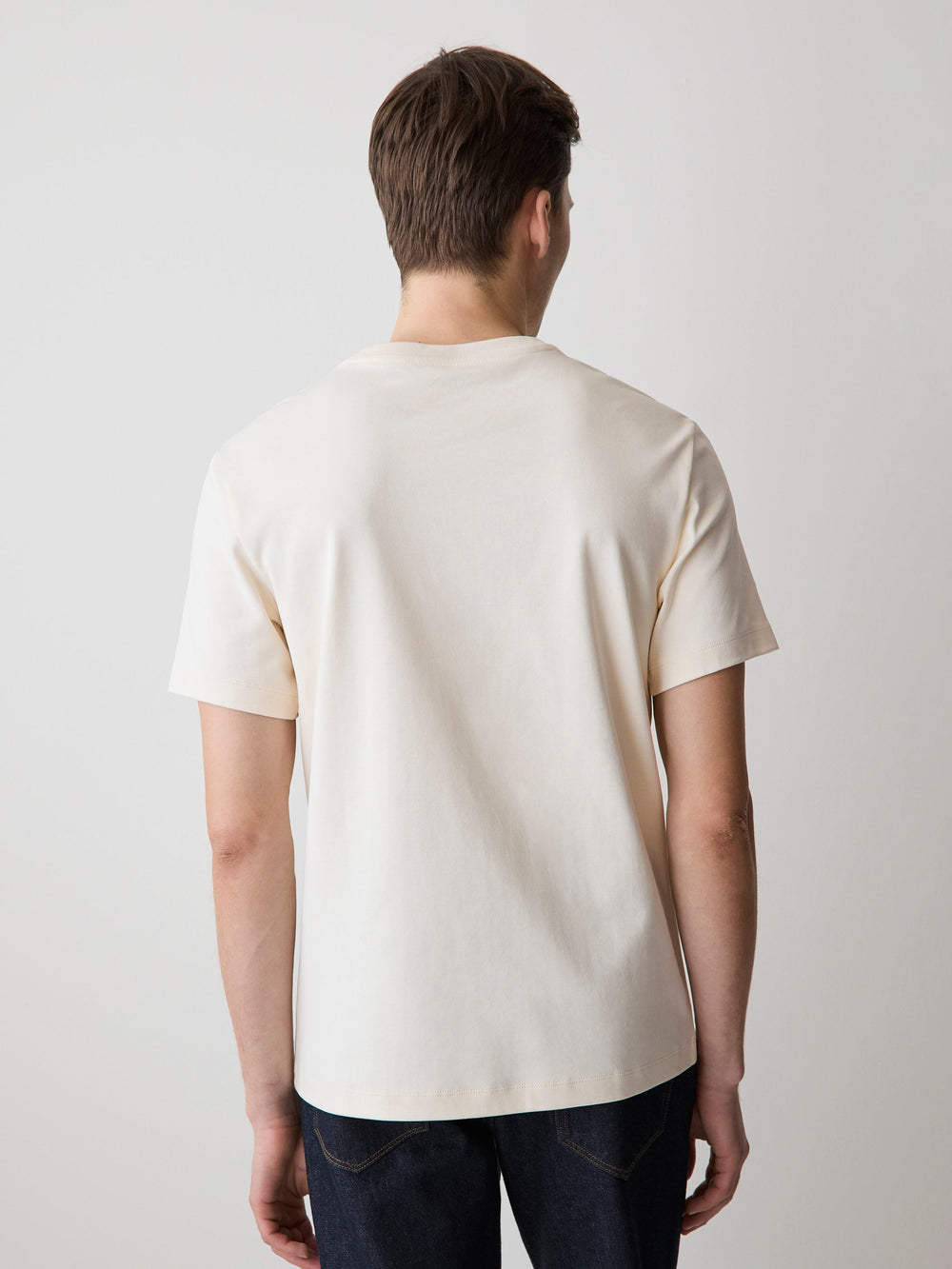 Solid Short-Sleeve Crew-Neck Tee rw&co Special Offer
