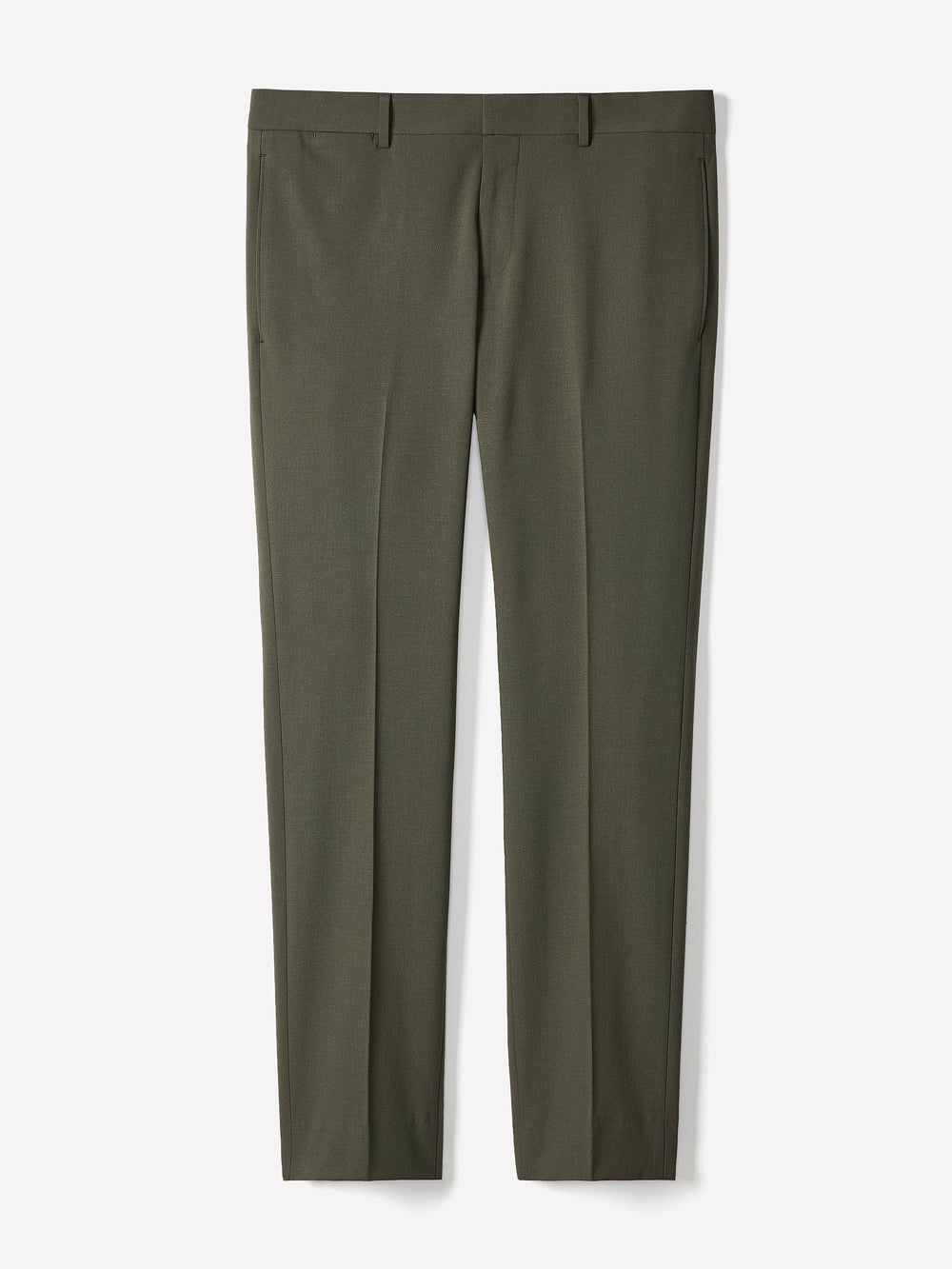 Slim Fit Dark Green Suit Pant rw&co On Sale