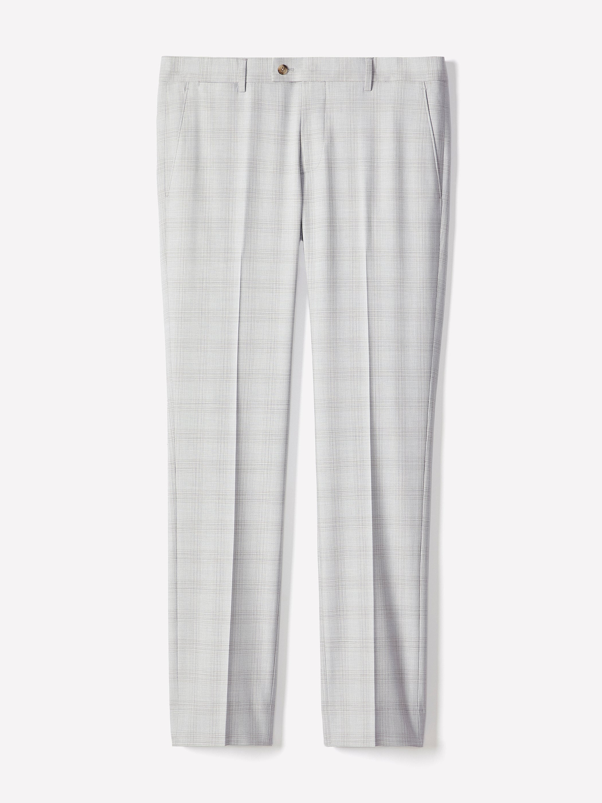 Slim Fit Grey Checkered Suit Pant rw&co Great Value Deal