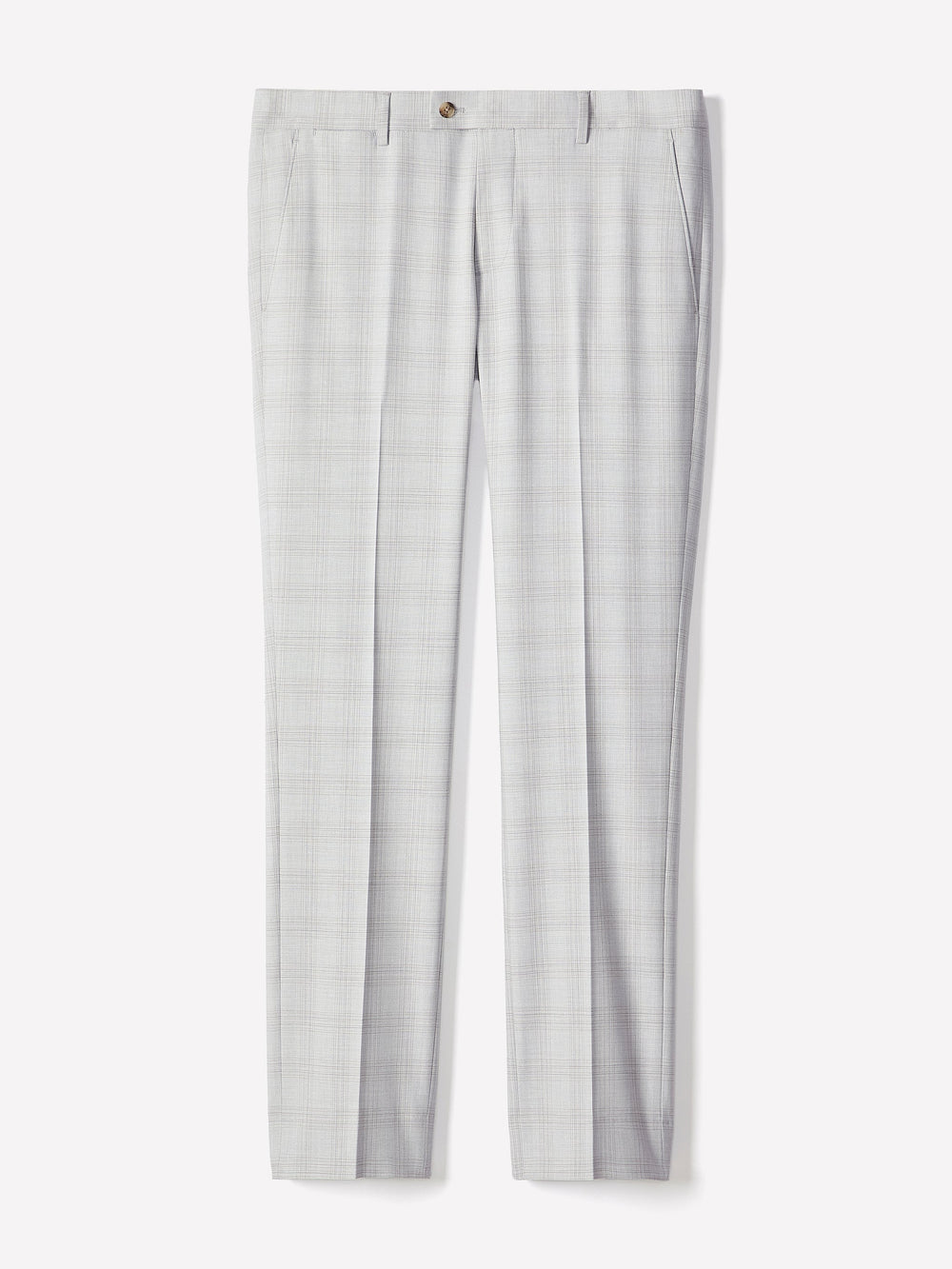 Slim Fit Grey Checkered Suit Pant rw&co Great Value Deal