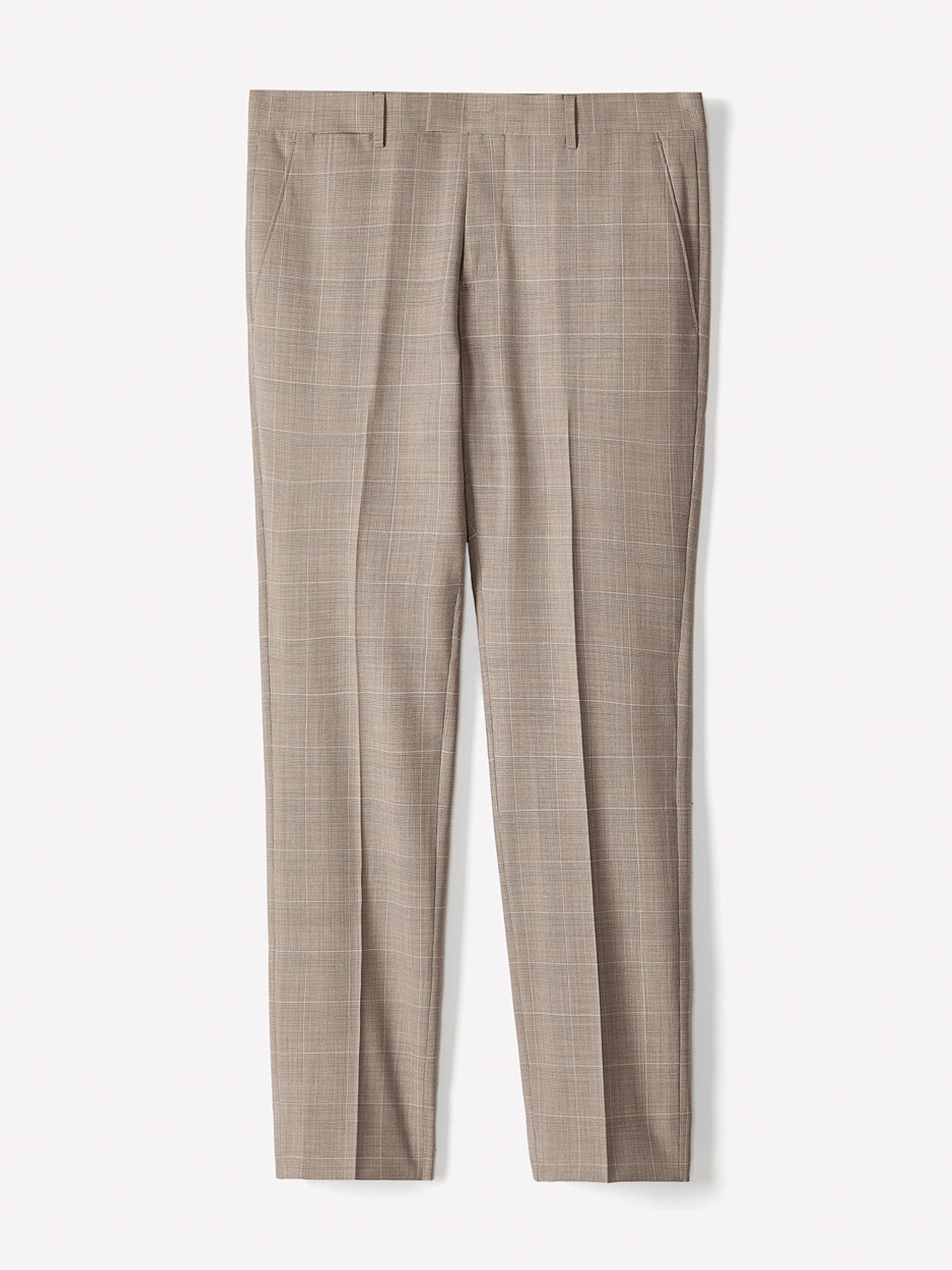Slim Fit Wool Check Suit Pant rw&co Exclusive Sale Price