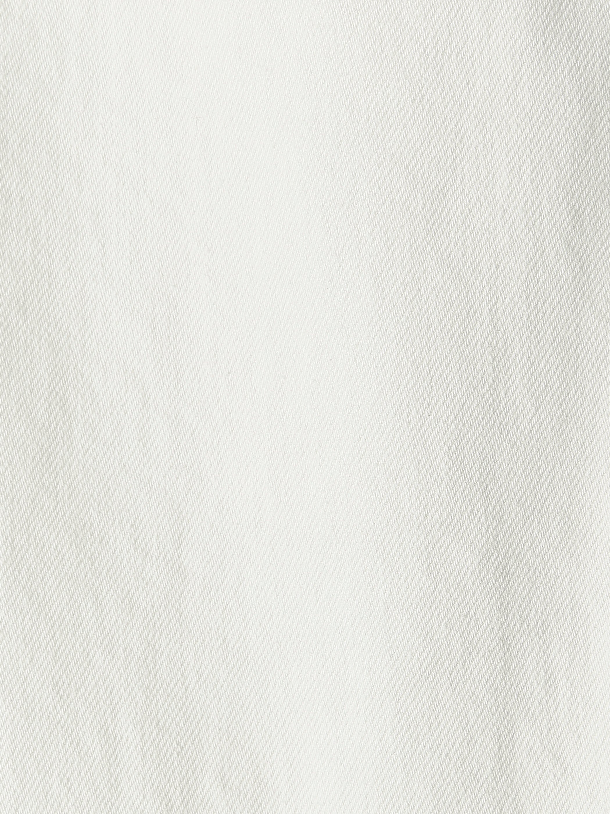 Cream Long High-Rise Wide-Leg Jeans rw&co Special Offer