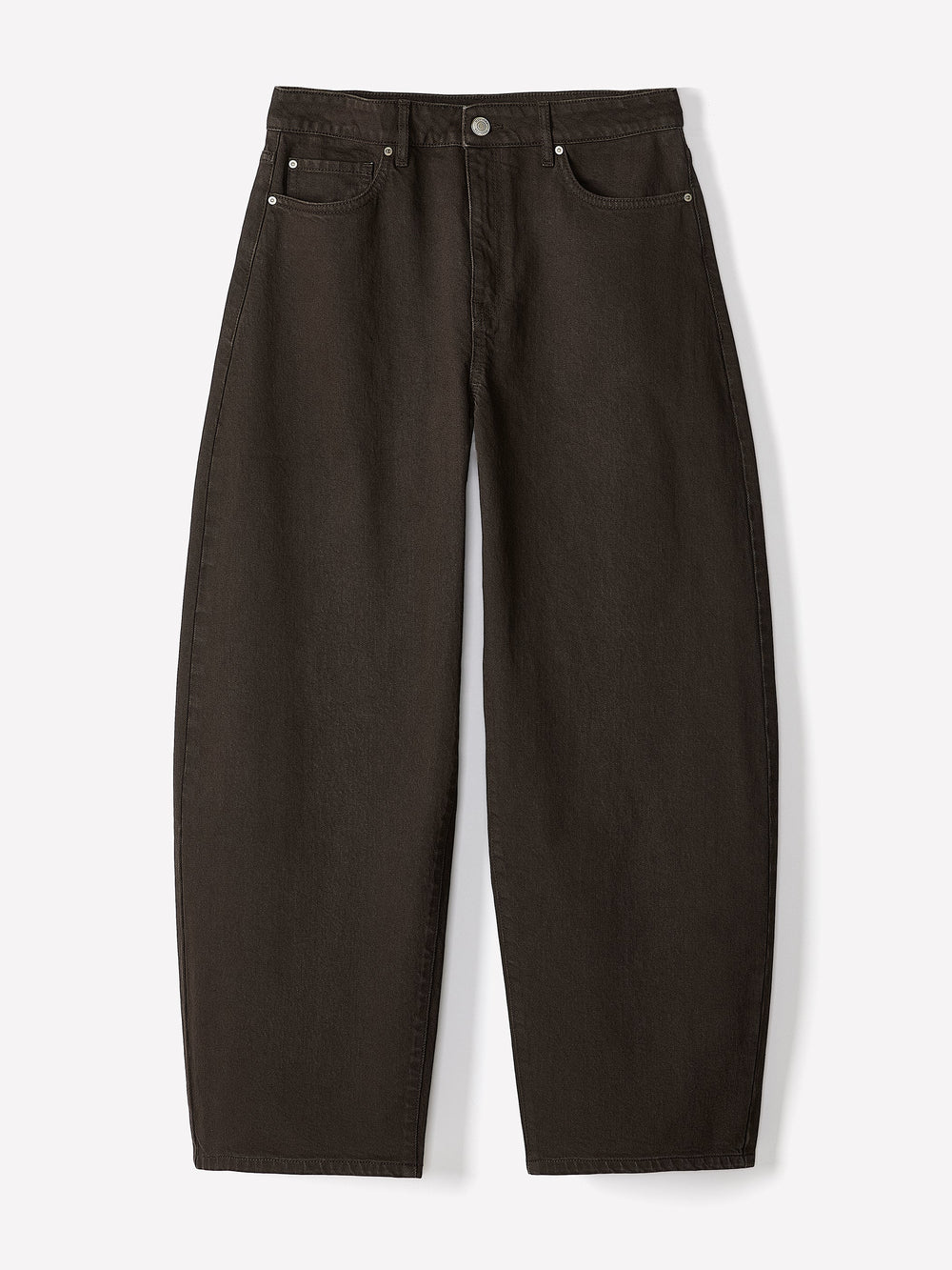 High-Rise Barrel Jeans rw&co Special Offer