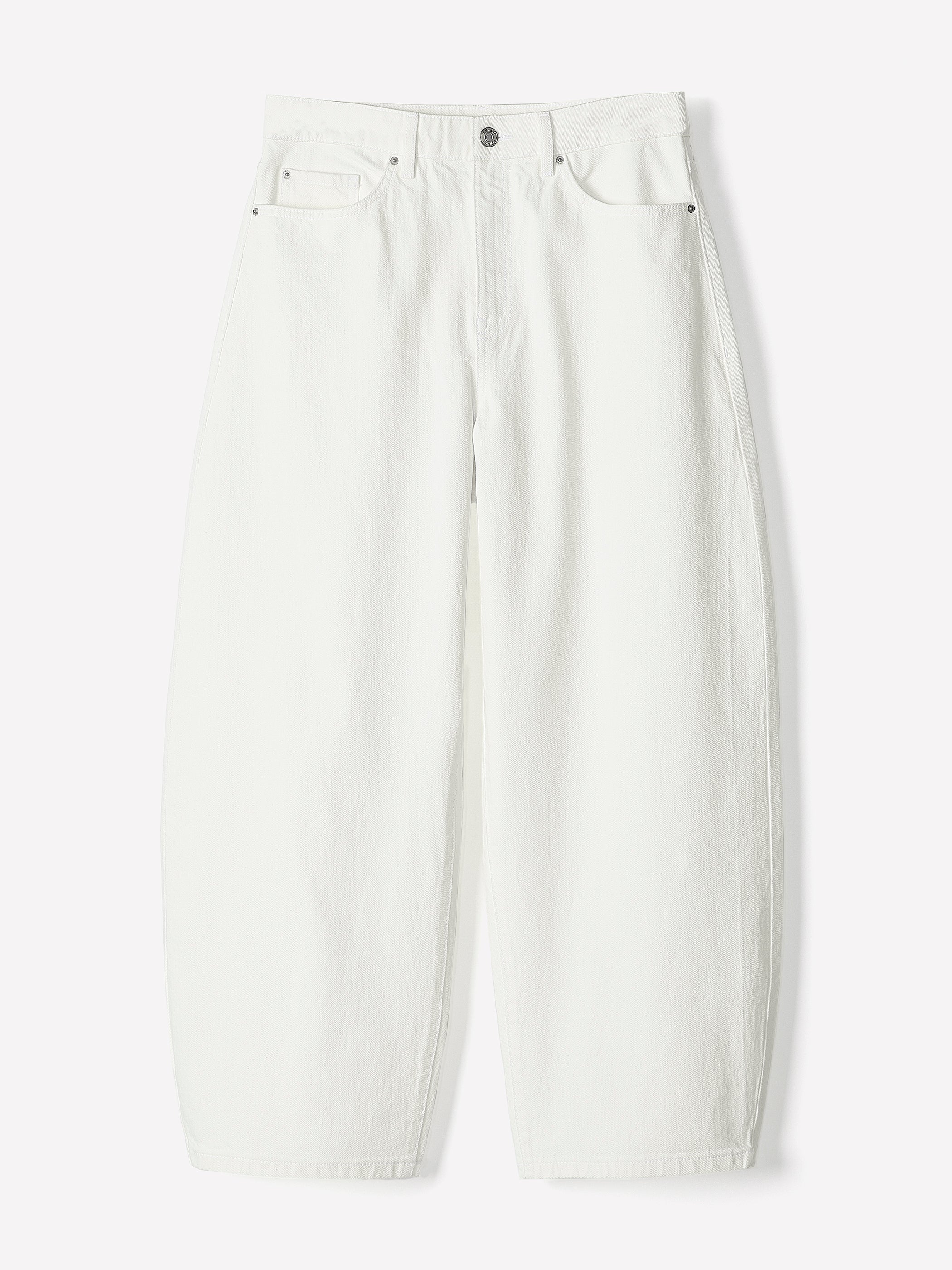 High-Rise Barrel Jeans rw&co Special Offer