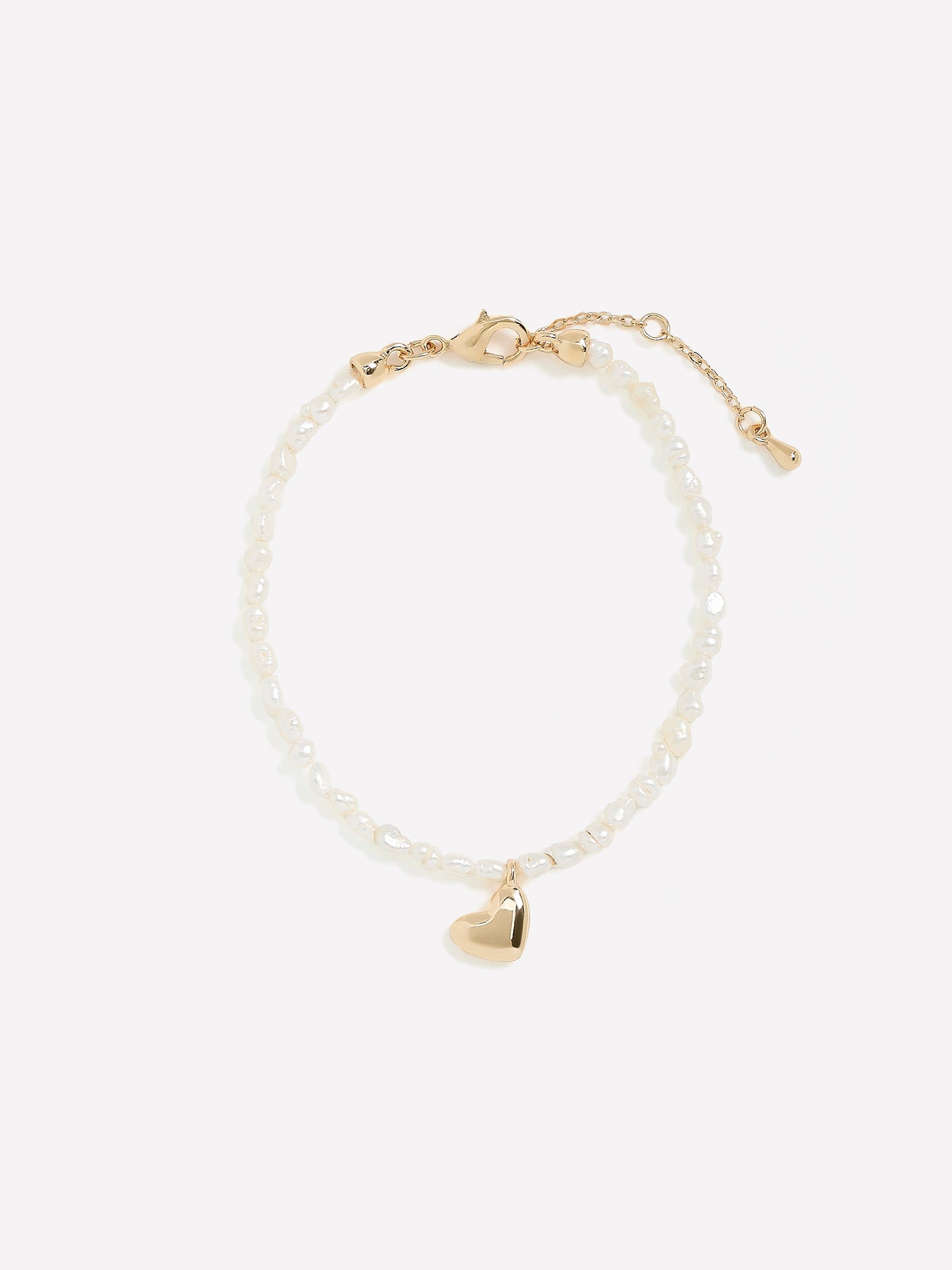 Pearl Bracelet with Heart Charm rw&co Exclusive Sale Price