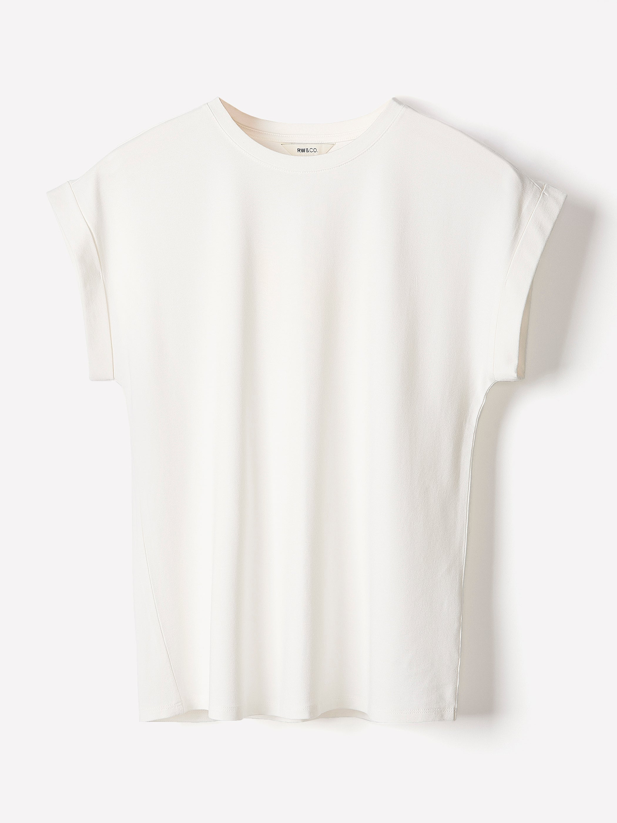 Extended-Sleeve Crew-Neck Tee rw&co Special Offer